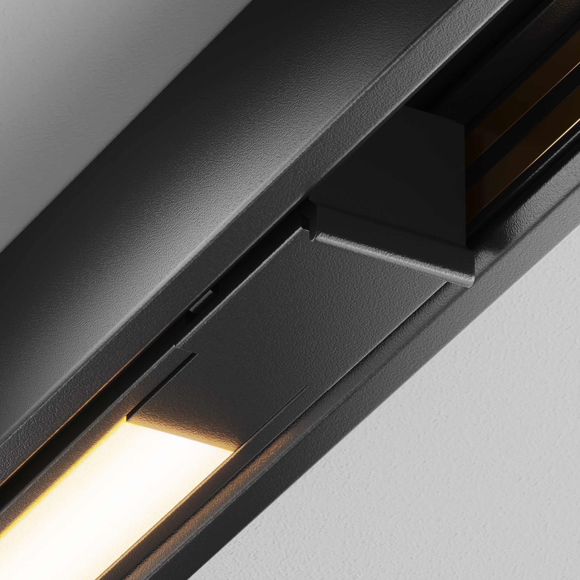 Трековый светильник Basis Exility X 3000K 6Вт 120° 33*1*-1 см, *LED*6W, 300K, Maytoni Technical  TR240-2-6W3K-B, Черный