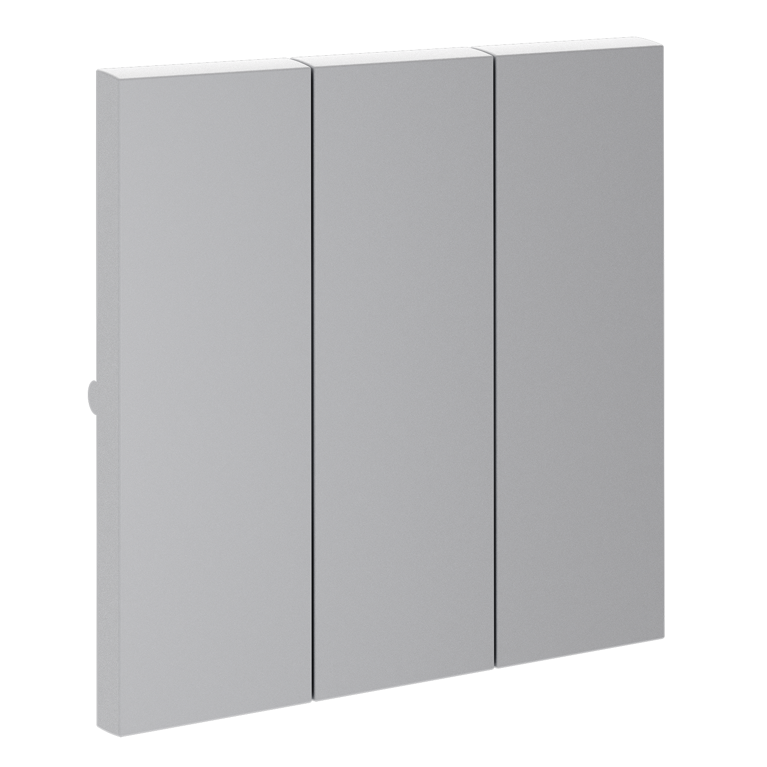 Клавиши для выключателя/переключателя трехклавишного, S70, серый Voltum VLS000516