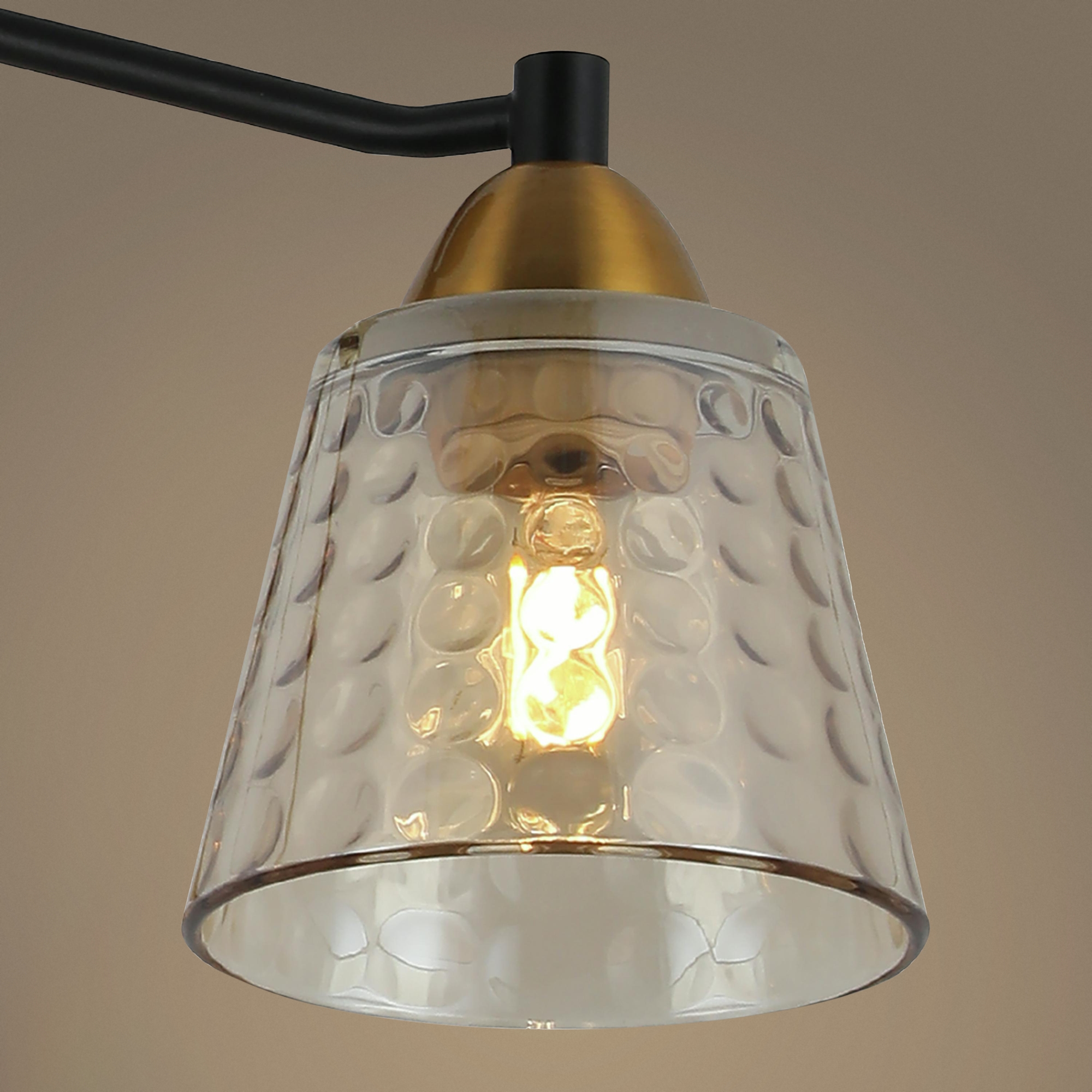 Люстра *54*34-34 см, 3*E27*60W, Freya Capella FR4017PL-03BBZ, Черный и Бронза