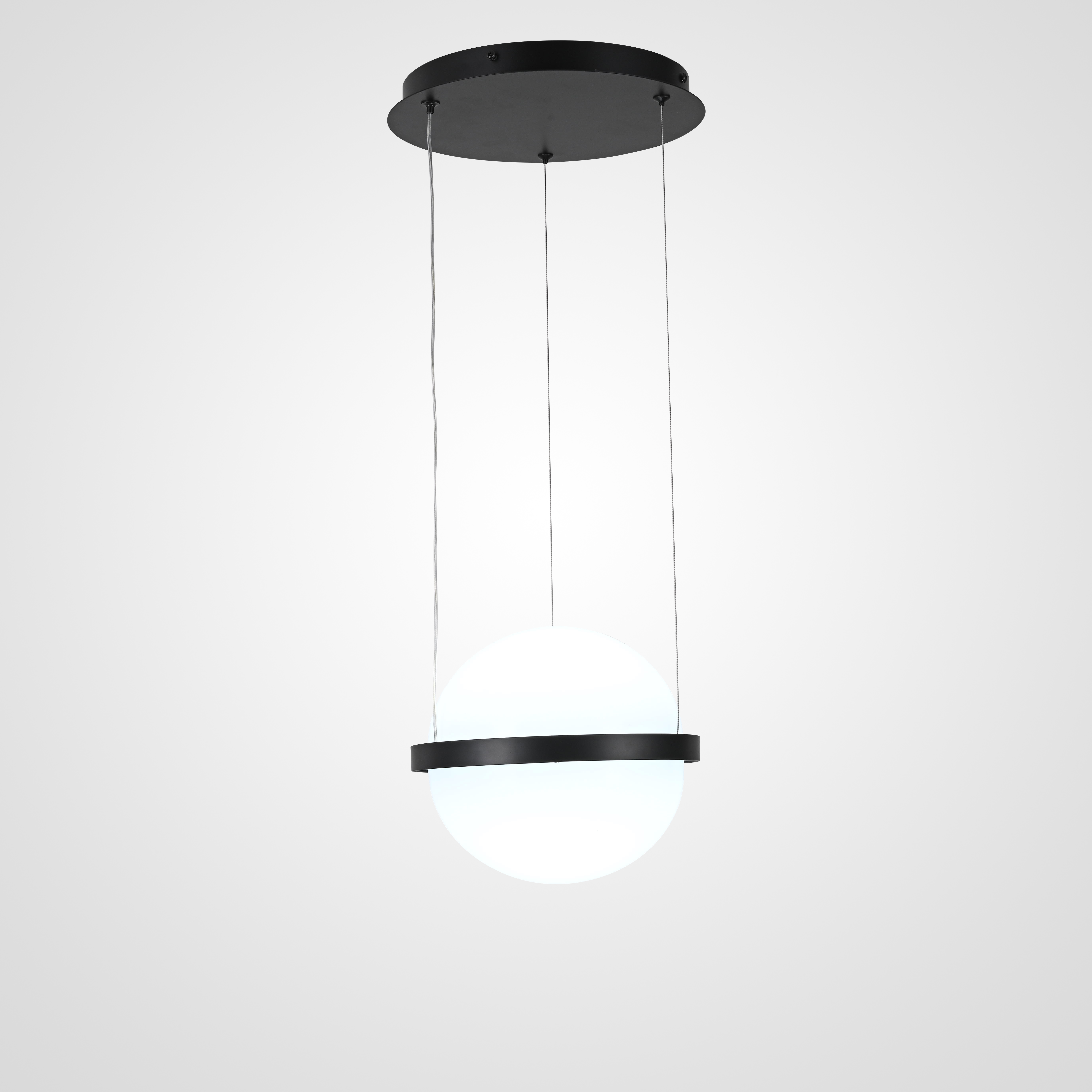 Подвесной светильник PALMA lamp Шар 22*22*250 см, 1*LED*9W, 3000, 4000, 6000K, ImperiumLoft 22.93727, Серый
