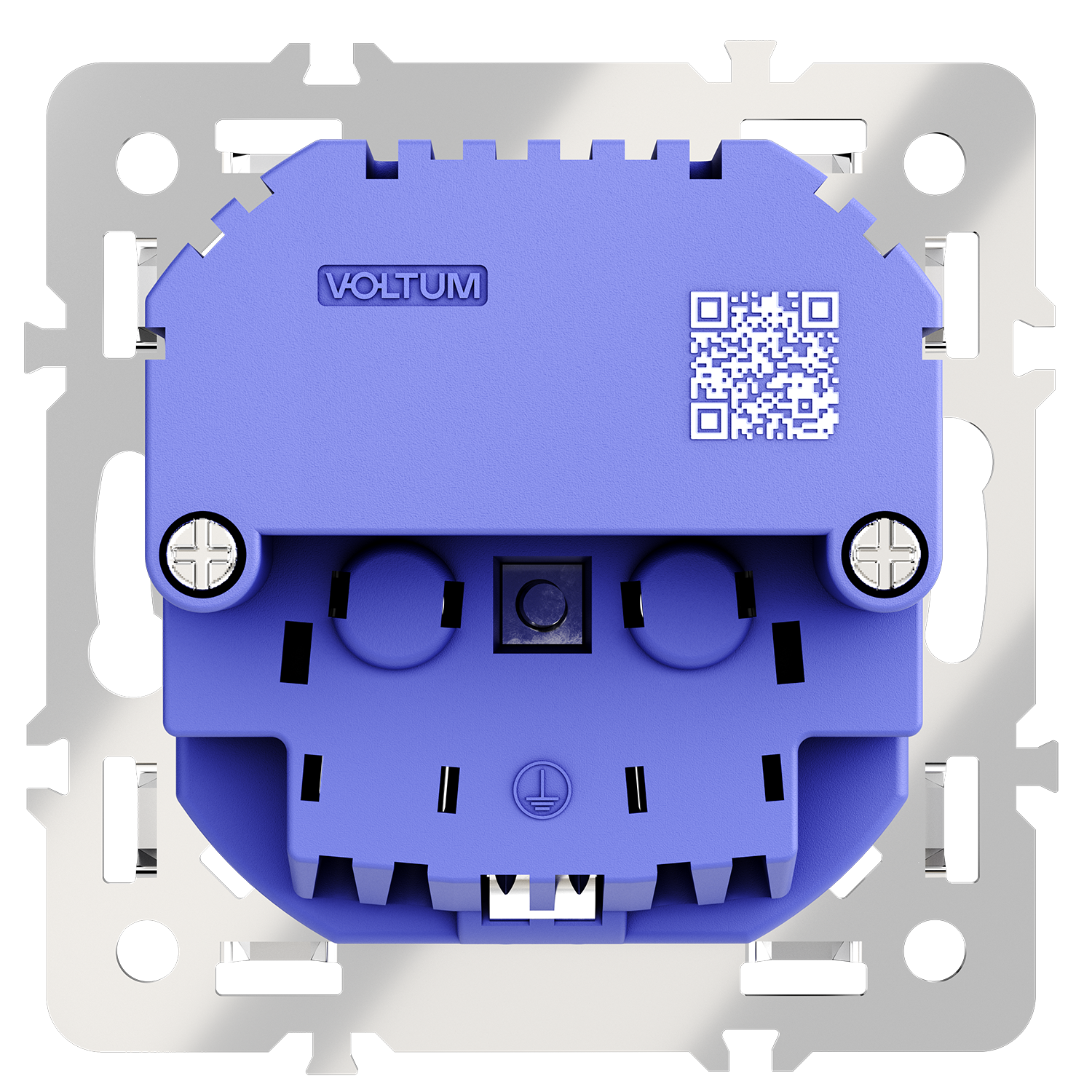 Механизм розетки с заземлением и защитными шторками 16А, с USB A+C, S70 Voltum S70 VLS0405M,
