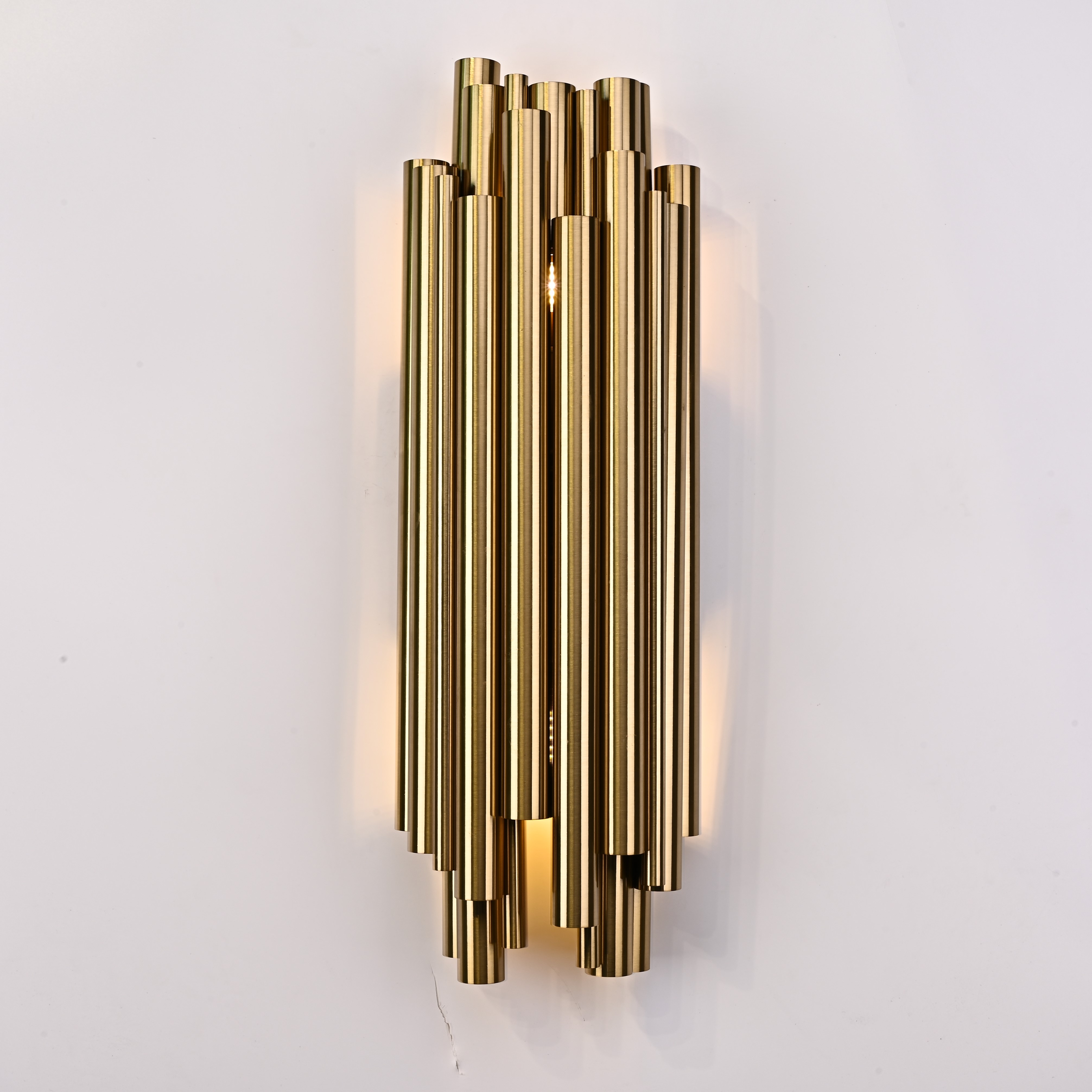 Бра Brubeck Delightfull 18*18*55 см, 2*E14*40W, ImperiumLoft 44.117, Золотистый