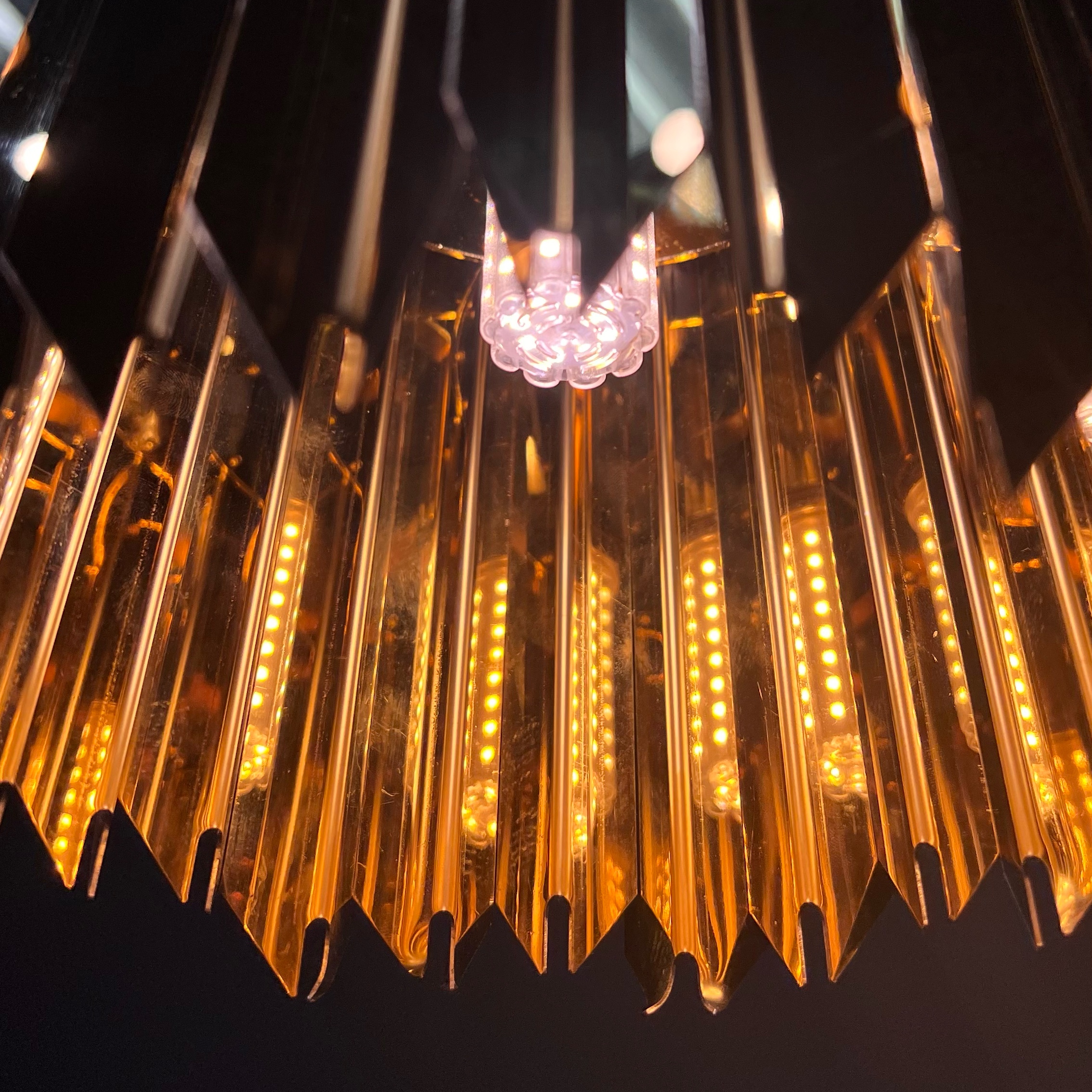 Подвесной светильник Tom Kirk Facet Pendant Gold 21*21*21 см, 1*E27*60W, ImperiumLoft 40.1457, Золотистый