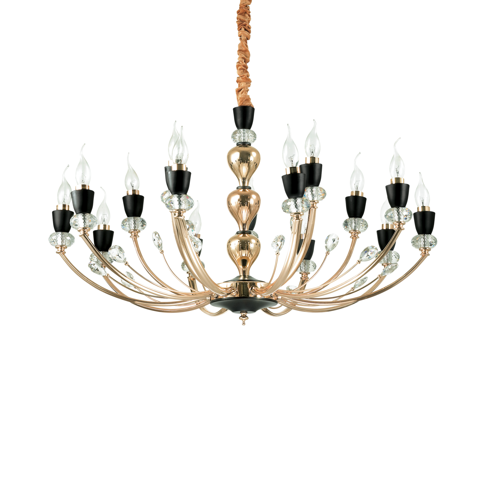 Люстра подвесная ideal lux Vanity SP15 Е14 206639. 92/92/34 см