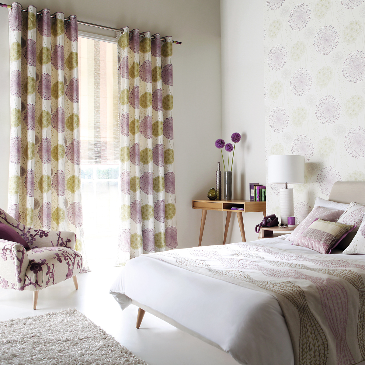 Настольная лампа *36*70 см, E27*60W, Natural Concepts Elstead Lighting Ripple KL-TAULBEE6, белый