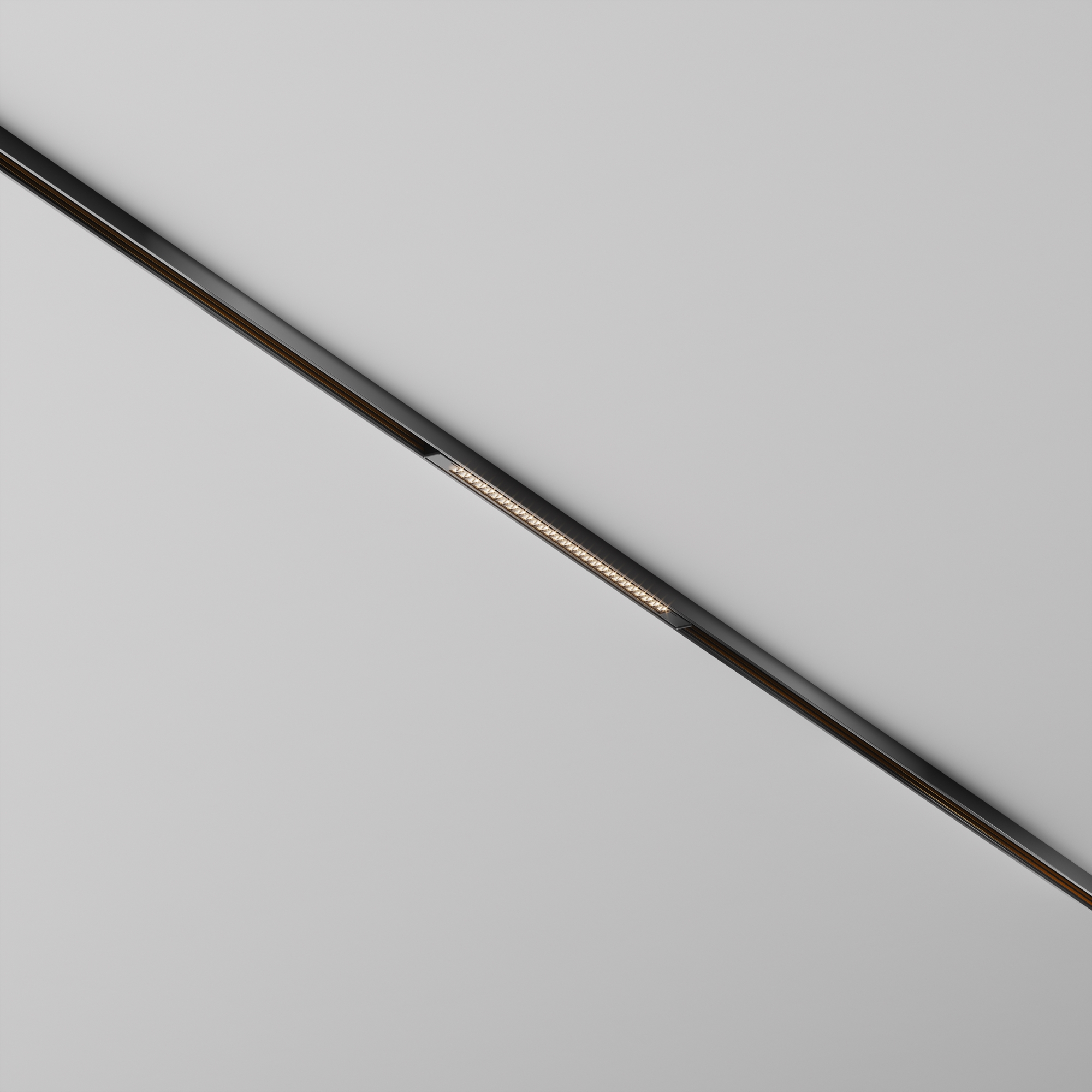 Трековый светильник Points Exility X 4000K 6Вт 40° 33*1*-1 см, *LED*6W, 650K, Maytoni Technical  TR241-2-6W4K-B, Черный