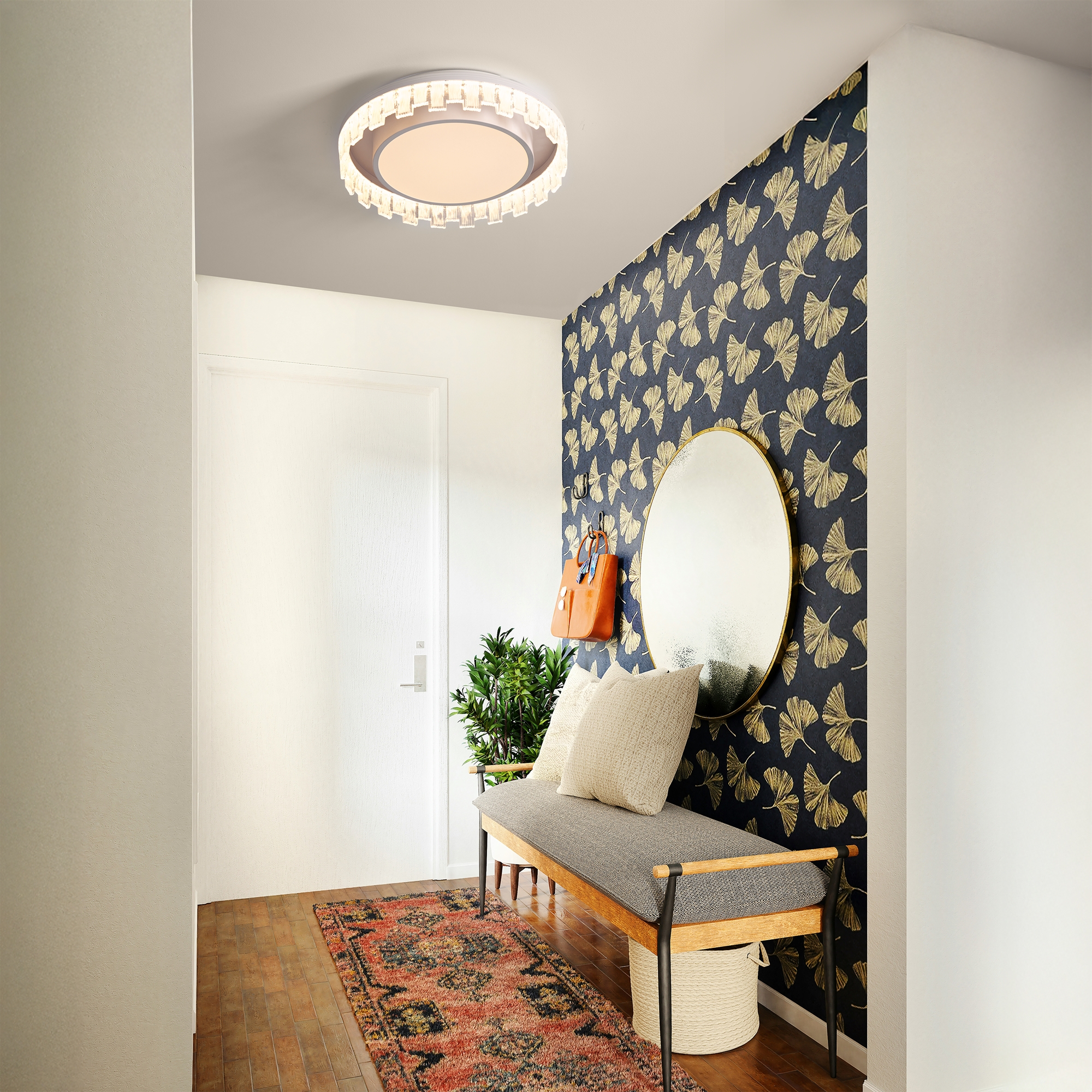 Светильник *49*-12 см, *LED*108W, 3000-6000K, Freya Мантелло/Mantello FR6228CL-L92W3, Белый