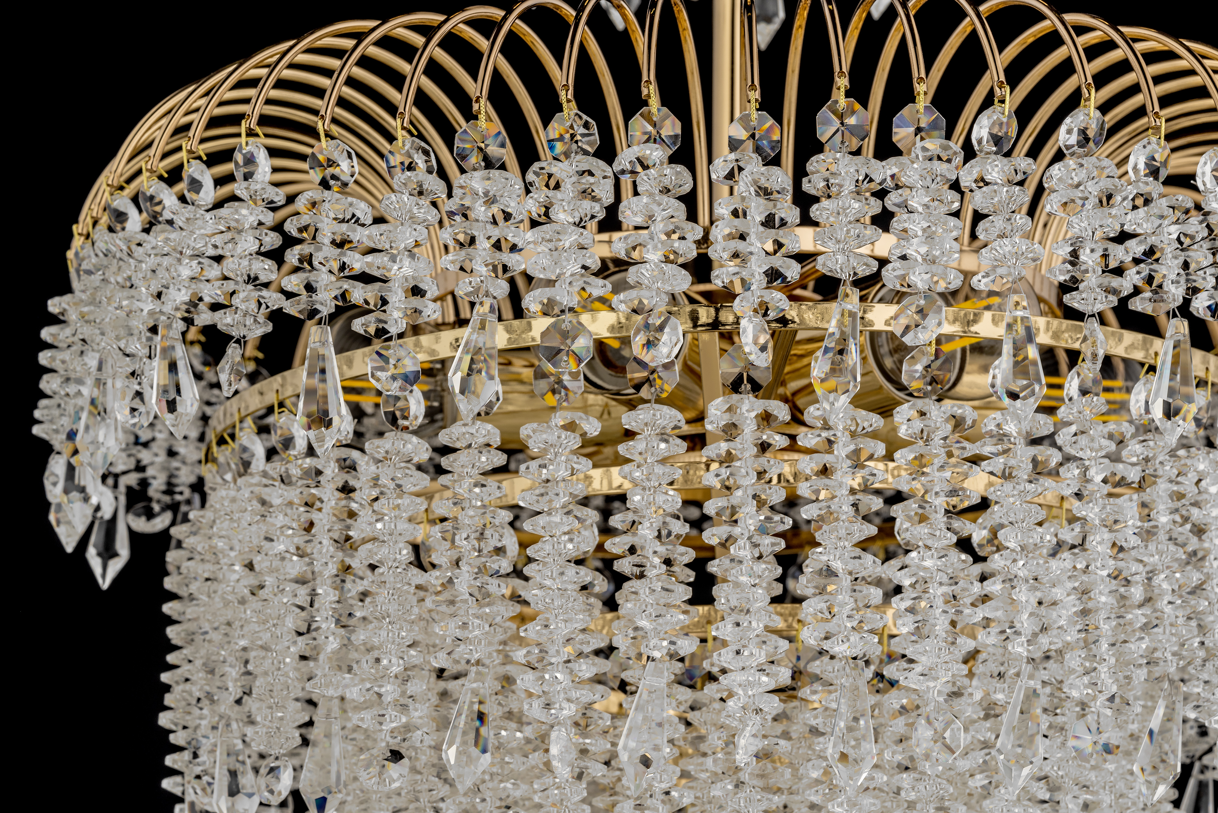 Люстра подвесная *50*52 см, 6*E27*40W, Arti Lampadari Sardinia Gold Sardinia E 1.5.50.105 G, золотой