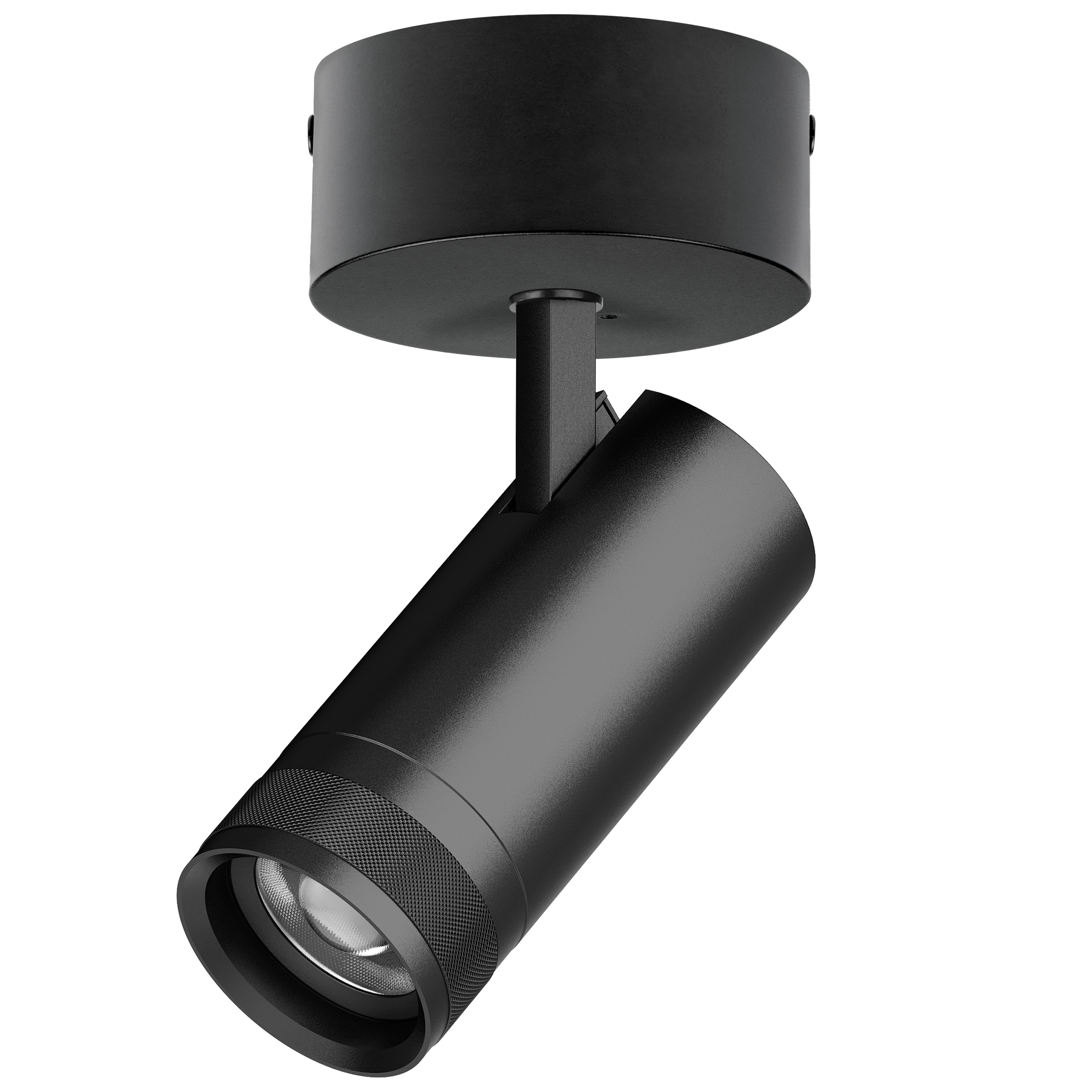 Светильник накладной c адаптером *7,2*17 см, *20W, 2700-4200-6000K, Lightstar Canno Pro C4207SO, Черный