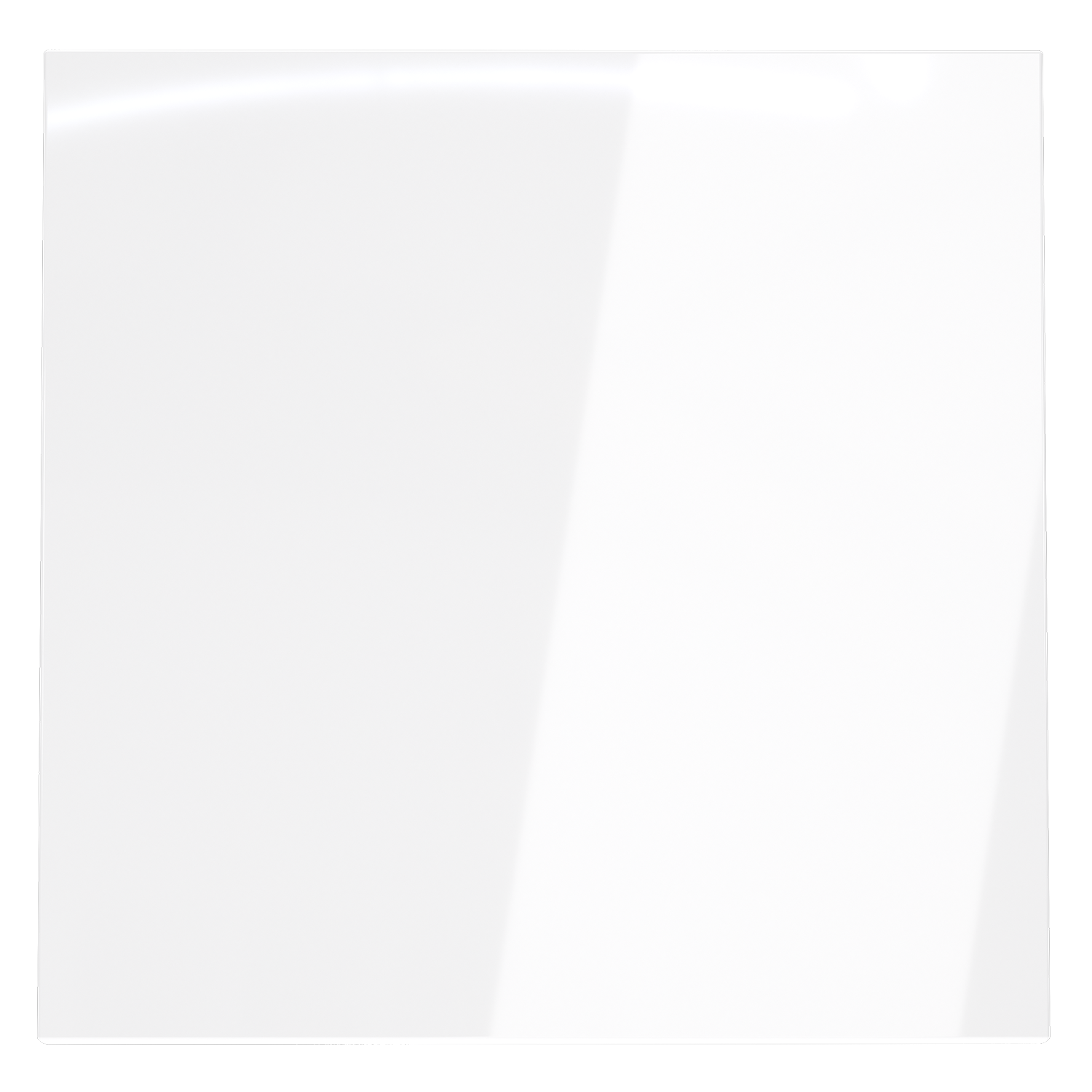 Клавиша для выключателя/переключателя одноклавишного, белый глянцевый Voltum S70 VLS000101, Пластик глянцевая