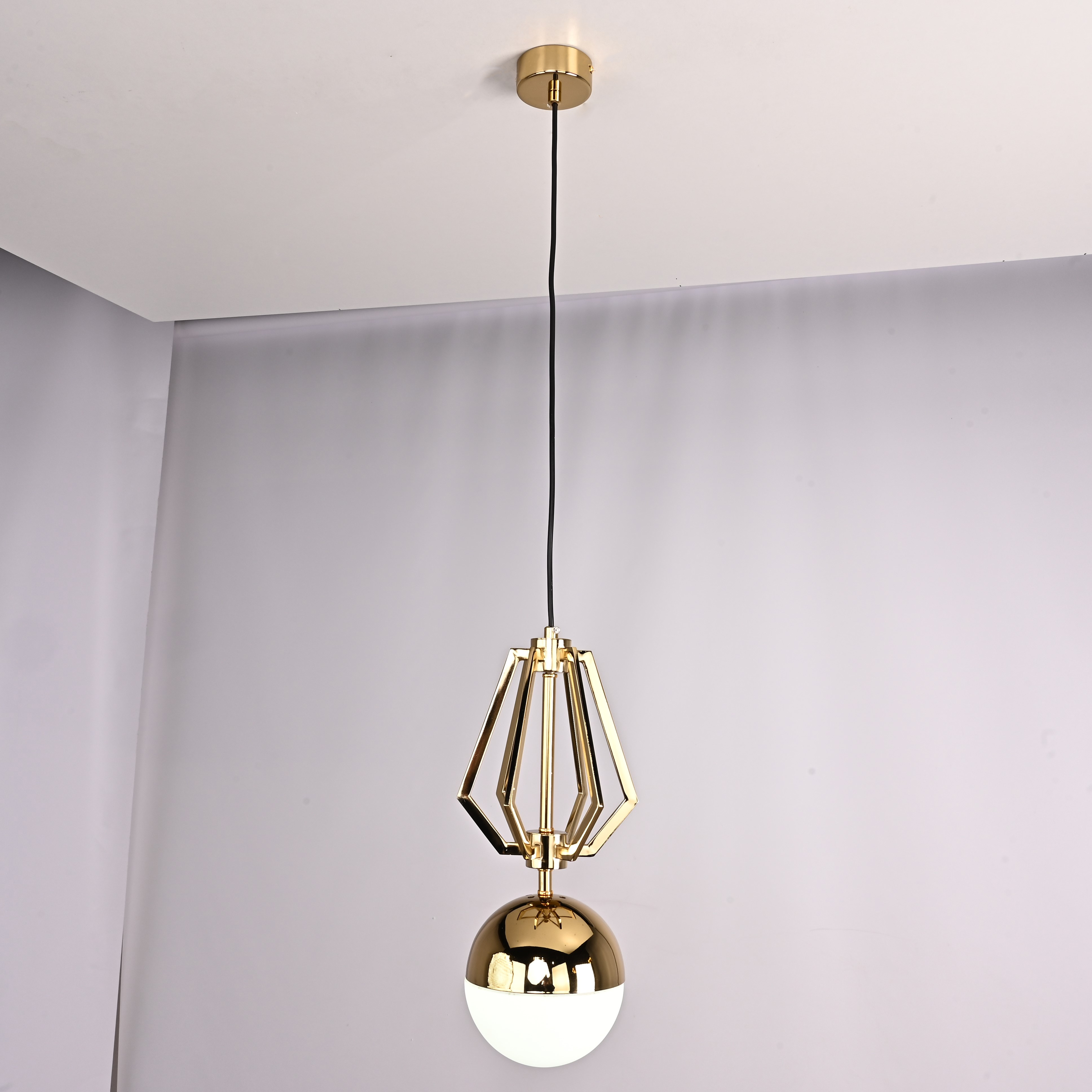Подвесной светильник Magic Circus D17 59*24*24 см, 1*E27*60W, ImperiumLoft 133230-22, Золотистый