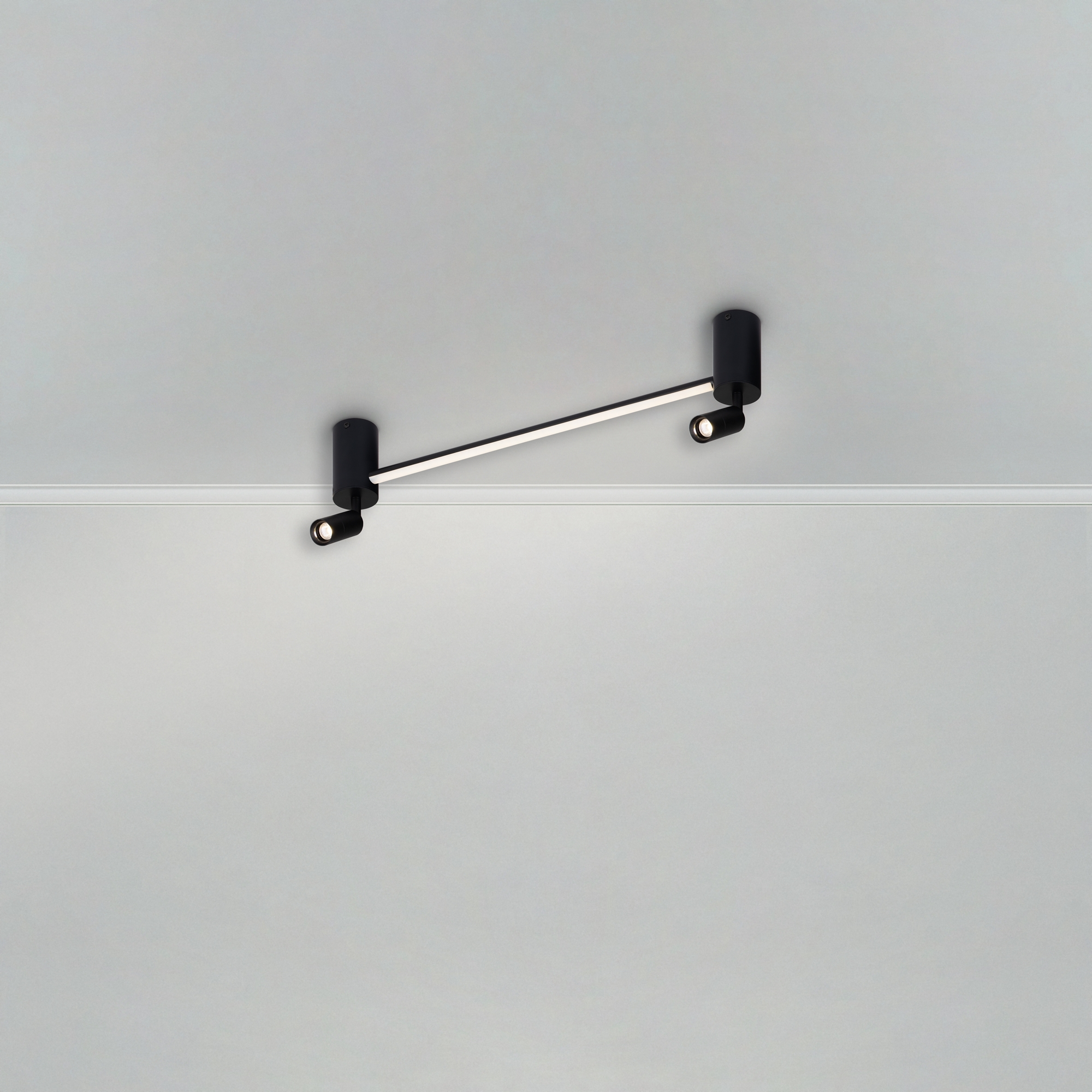 Светильник 63*12*-14 см, *LED*14W, 4000K, Freya Путь/Way FR6114CL-L26B, Черный