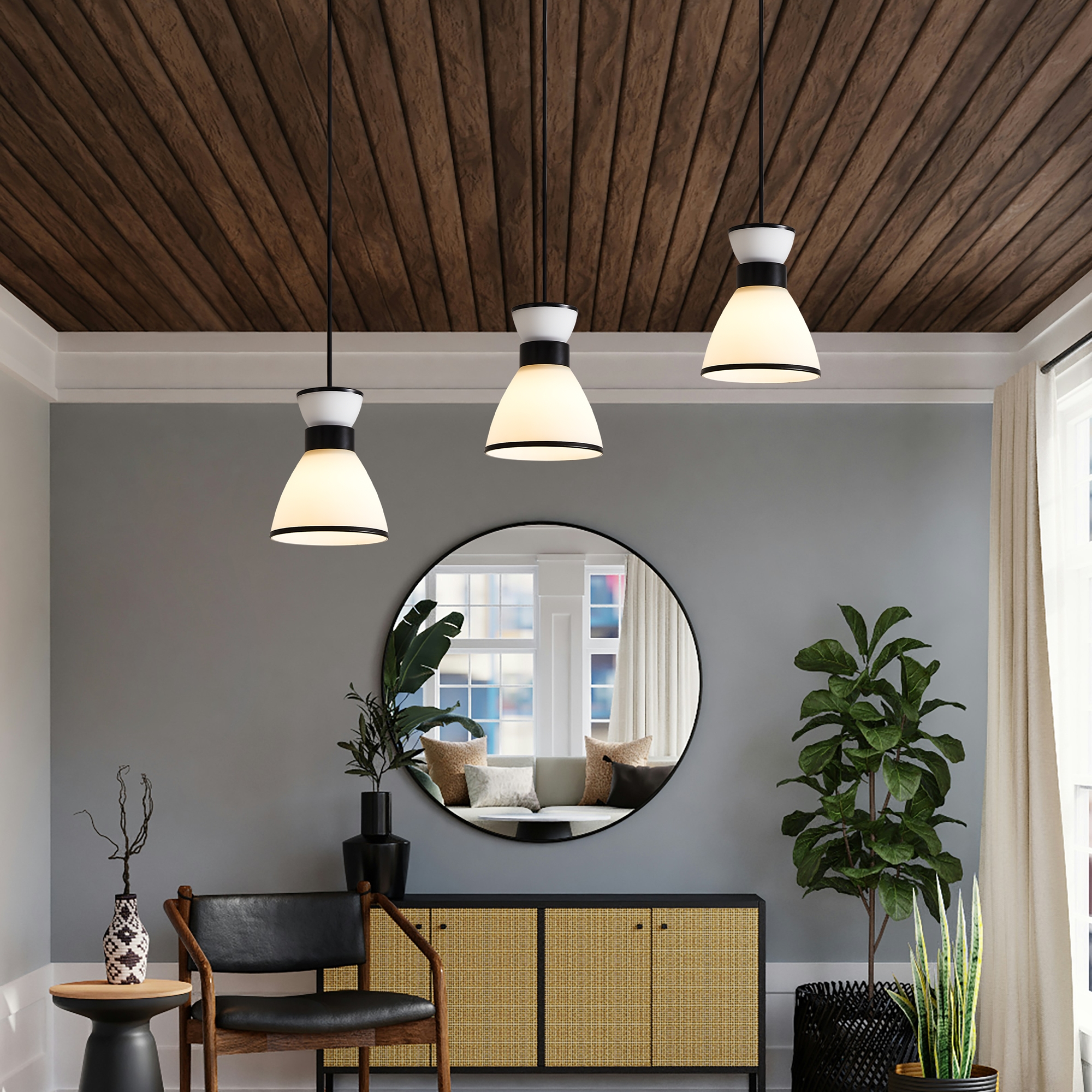 Подвесной светильник 65,5*13,5*20-122 см, 3*E27*40W, Freya  FR5503PL-03B1, Черный