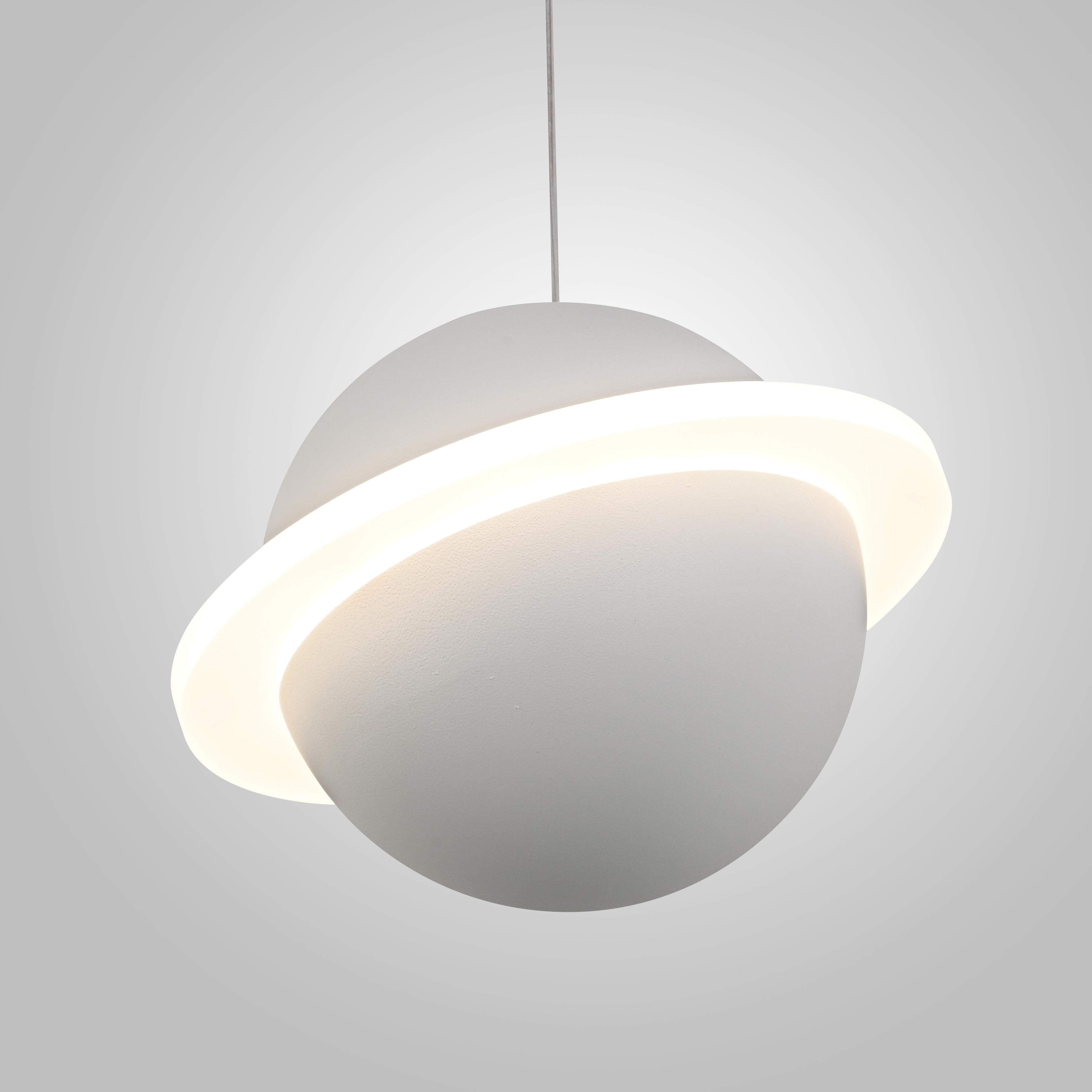 Подвесной светильник PARMA D20 25*23*23 см, 1*LED*13W, 3000, 4000, 5000K, ImperiumLoft parma01, Белый