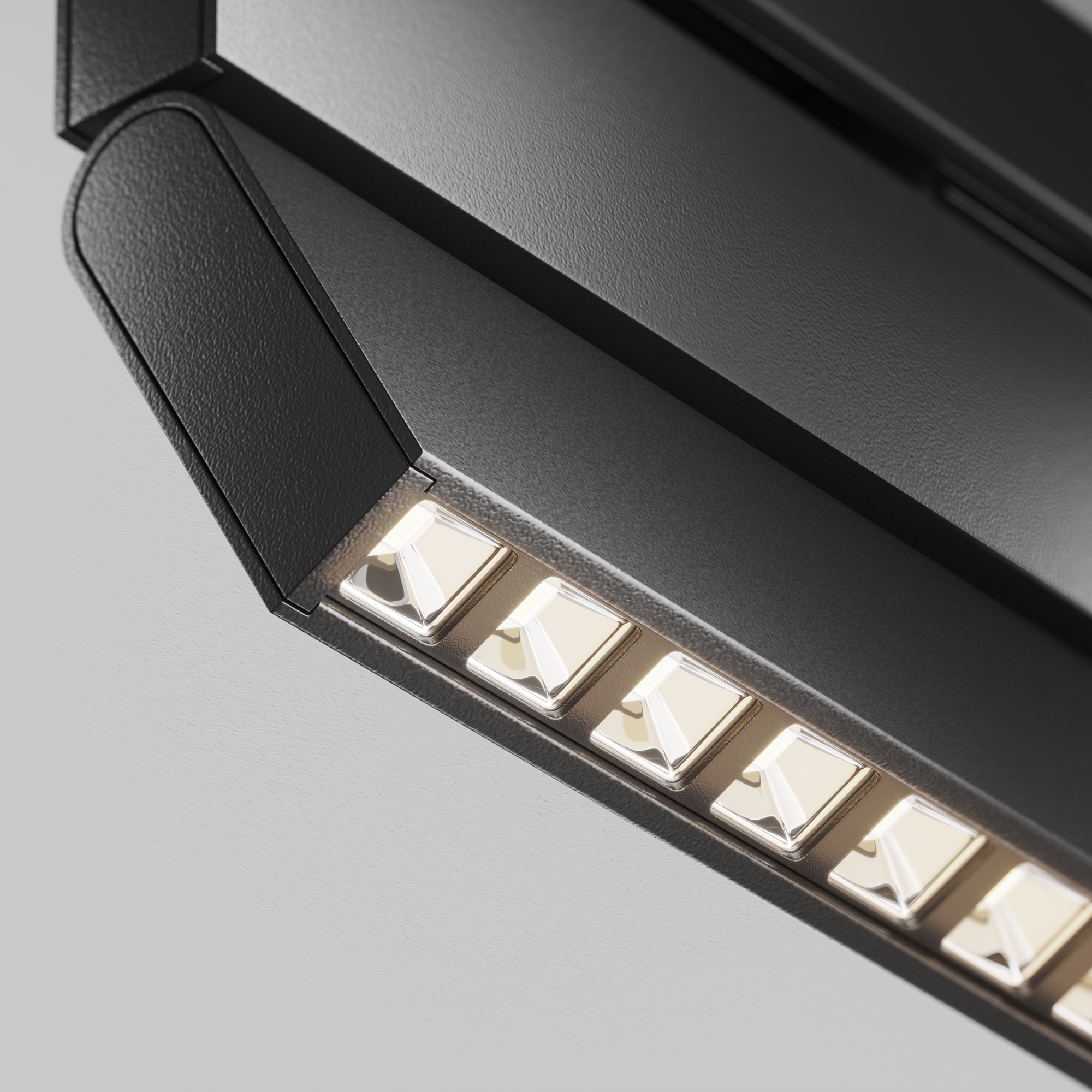 Трековый светильник Points Rot Exility X 4000K 12Вт 40° 28*1*-6 см, *LED*12W, 1360K, Maytoni Technical  TR242-2-12W4K-B, Черный