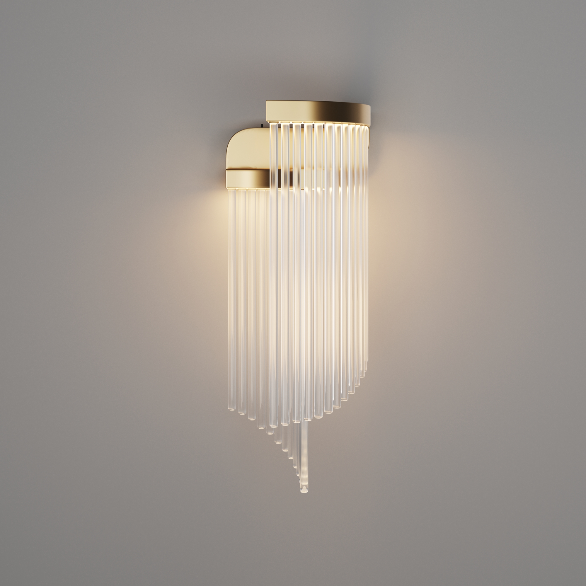 Бра 18,2*17*-41,5 см, *LED*7W, Maytoni Estetica MOD378WL-L5MGK2, Матовое Золото