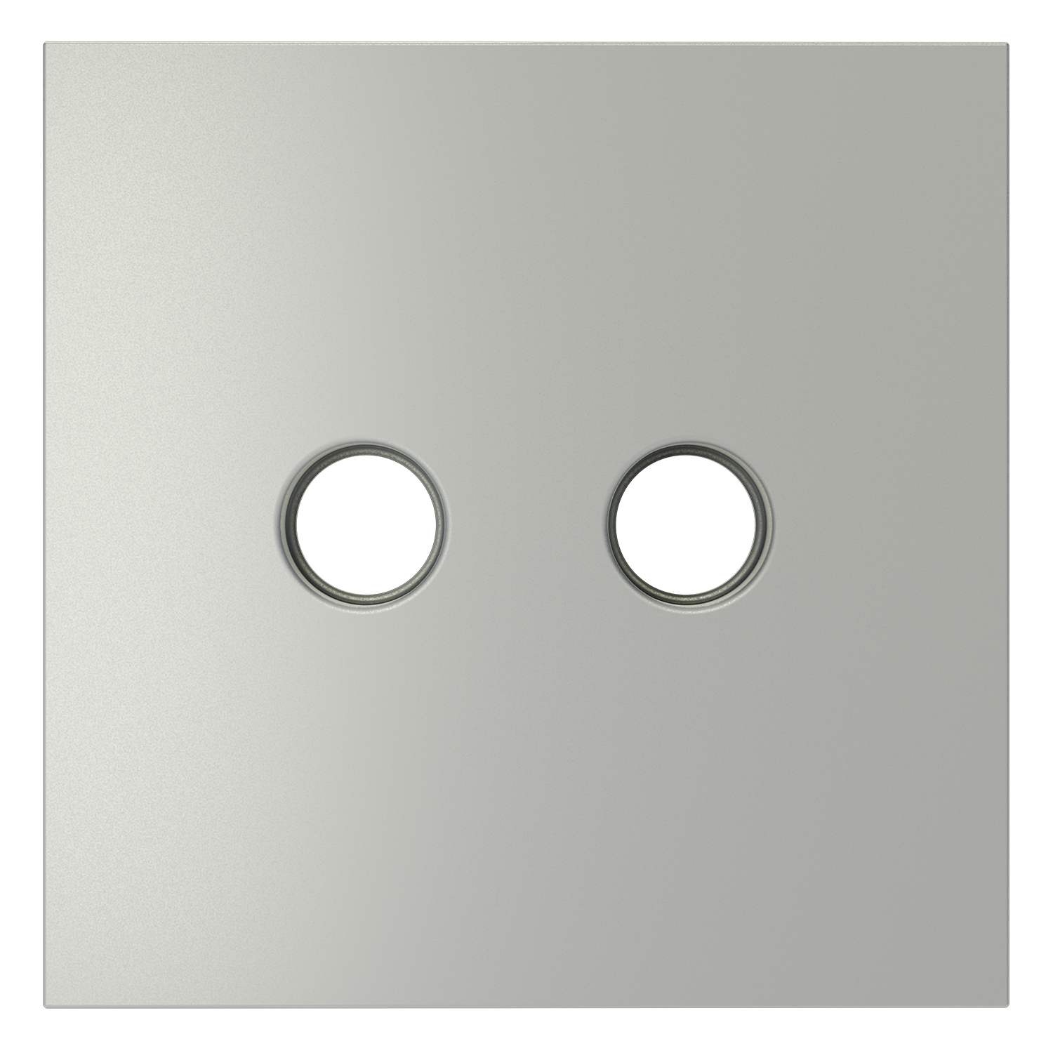 Накладка для розетки телевизионной оконечной TV+SAT, сталь Voltum S70 VLS001605, Пластик Soft touch