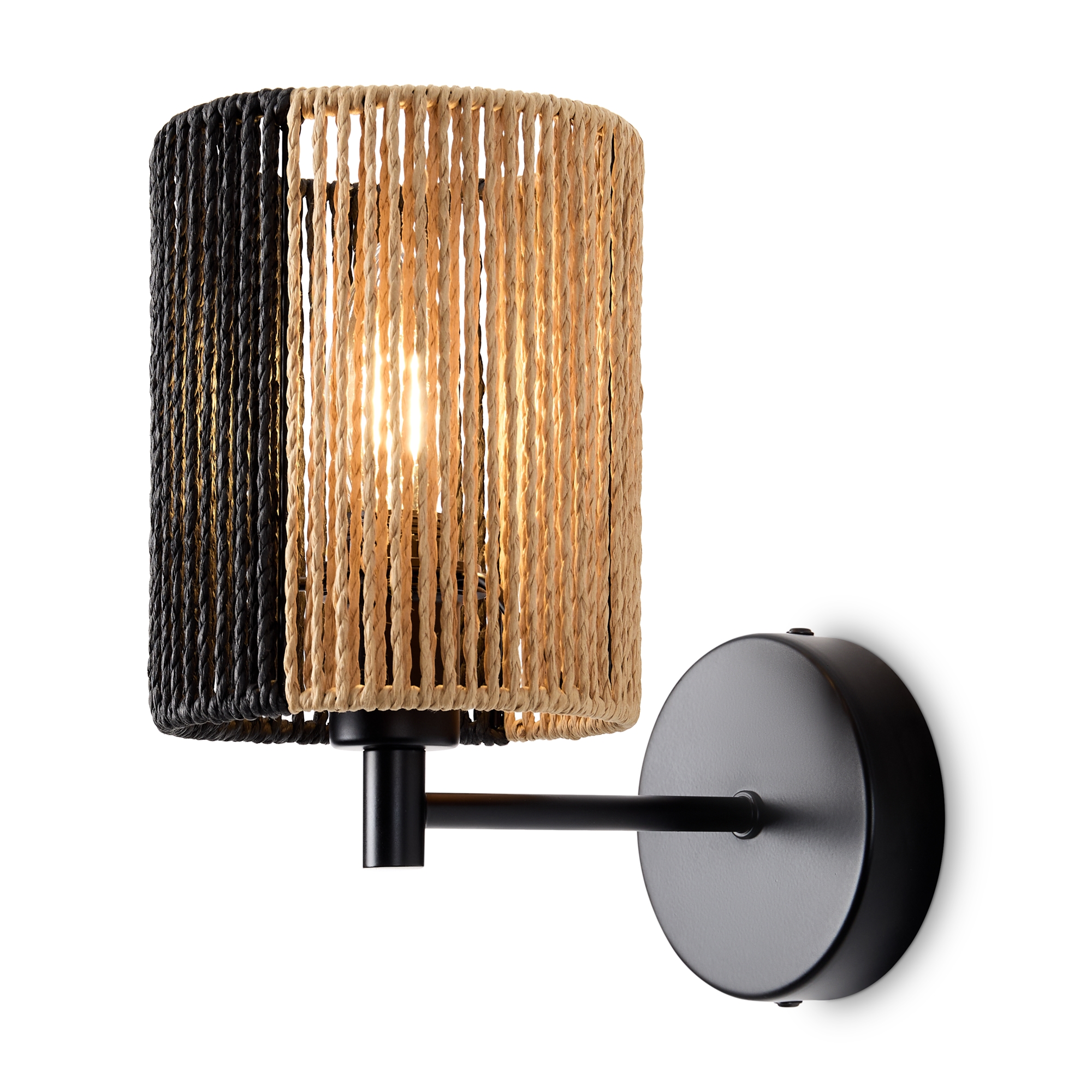 Бра 20*12*-22 см, 1*E14*40W, Freya Тессо / Tesso FR5574WL-01B, Черный