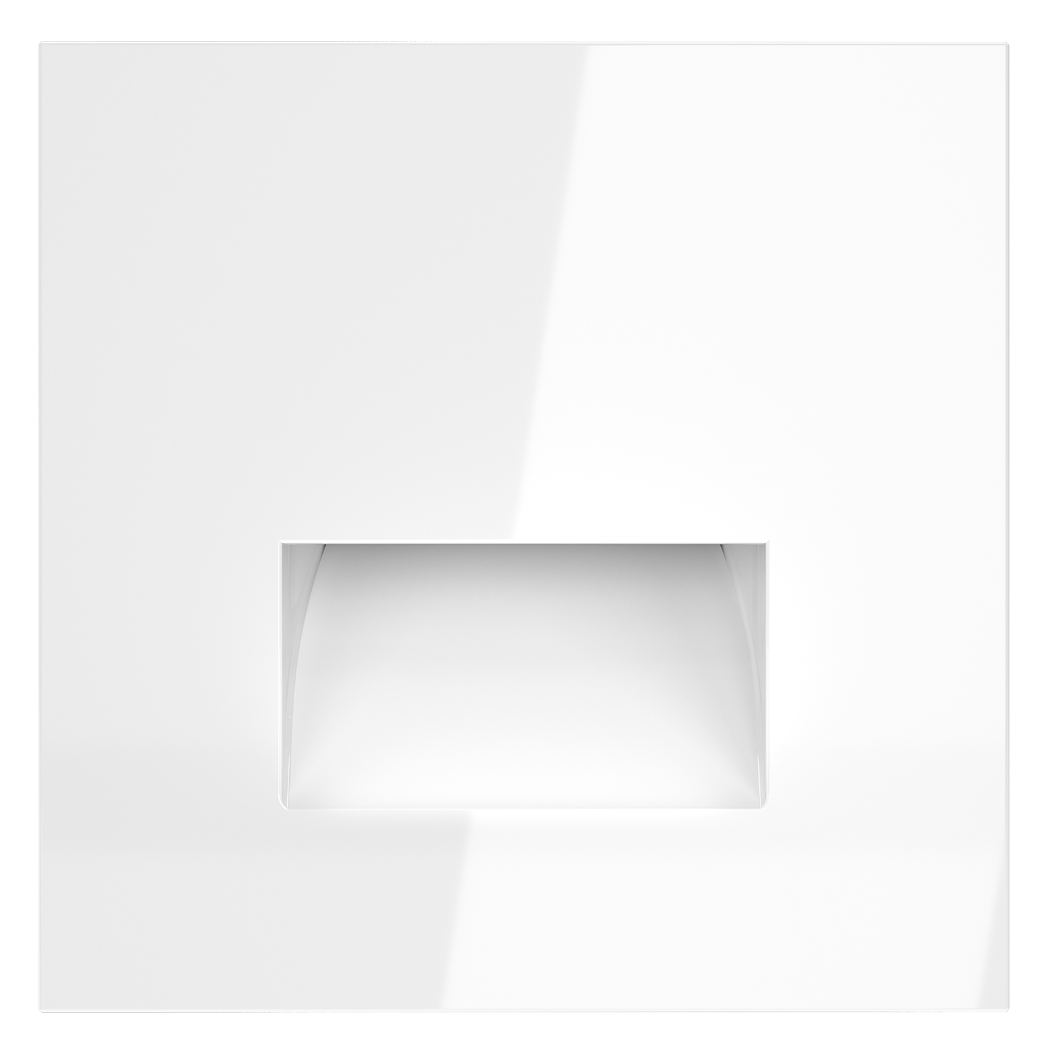 Накладка для подсветки светодиодной, белый глянцевый Voltum S70 VLS002301, Пластик глянцевая