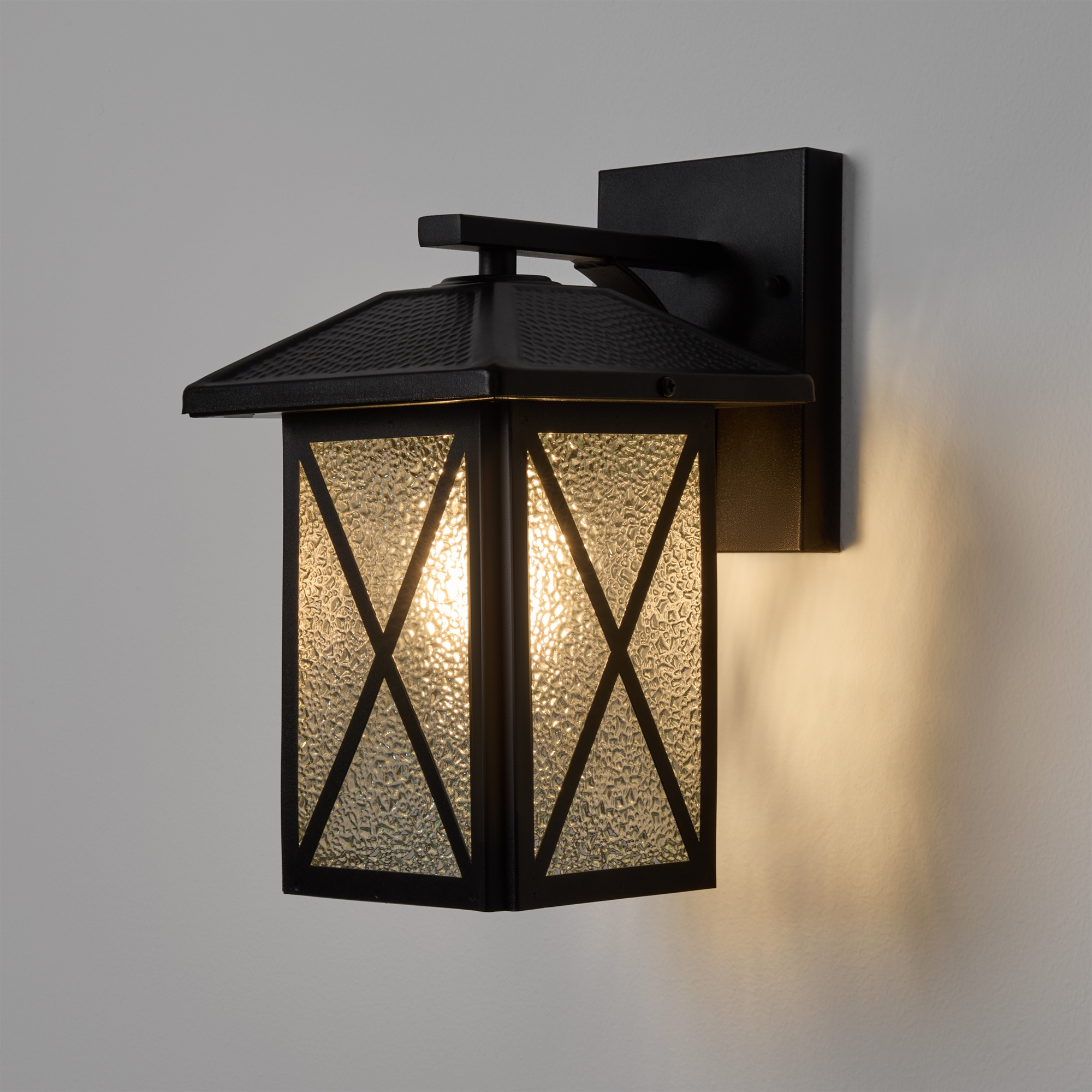 Уличное бра 20*15*-24,5 см, 1*E27*40W Voltega  VGL7214WL-01B1, Черный