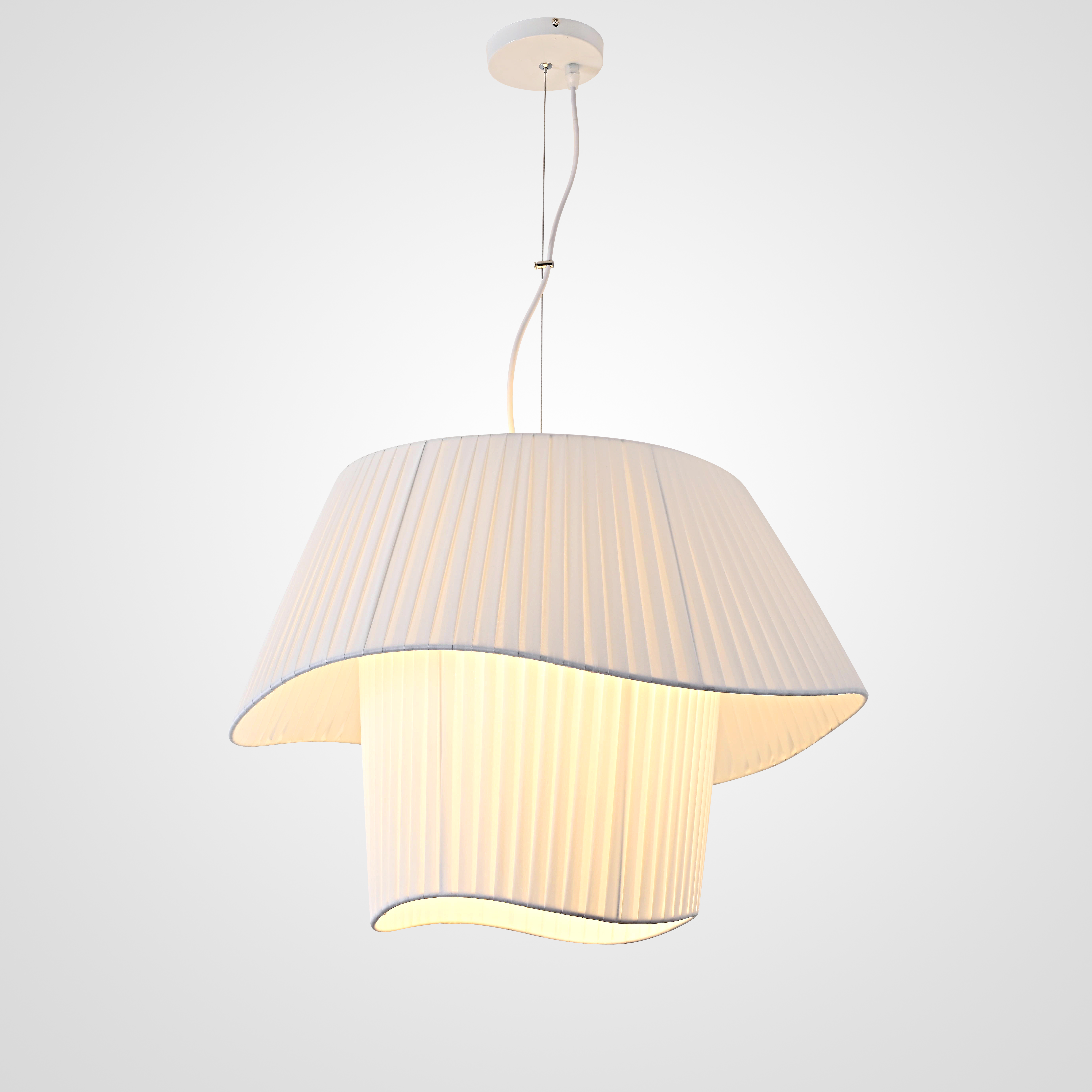 Подвесной светильник VANILLA D60 45*62*62 см, 6*E27, LED*60, 20W, 3000K, ImperiumLoft vanilla01, Белый
