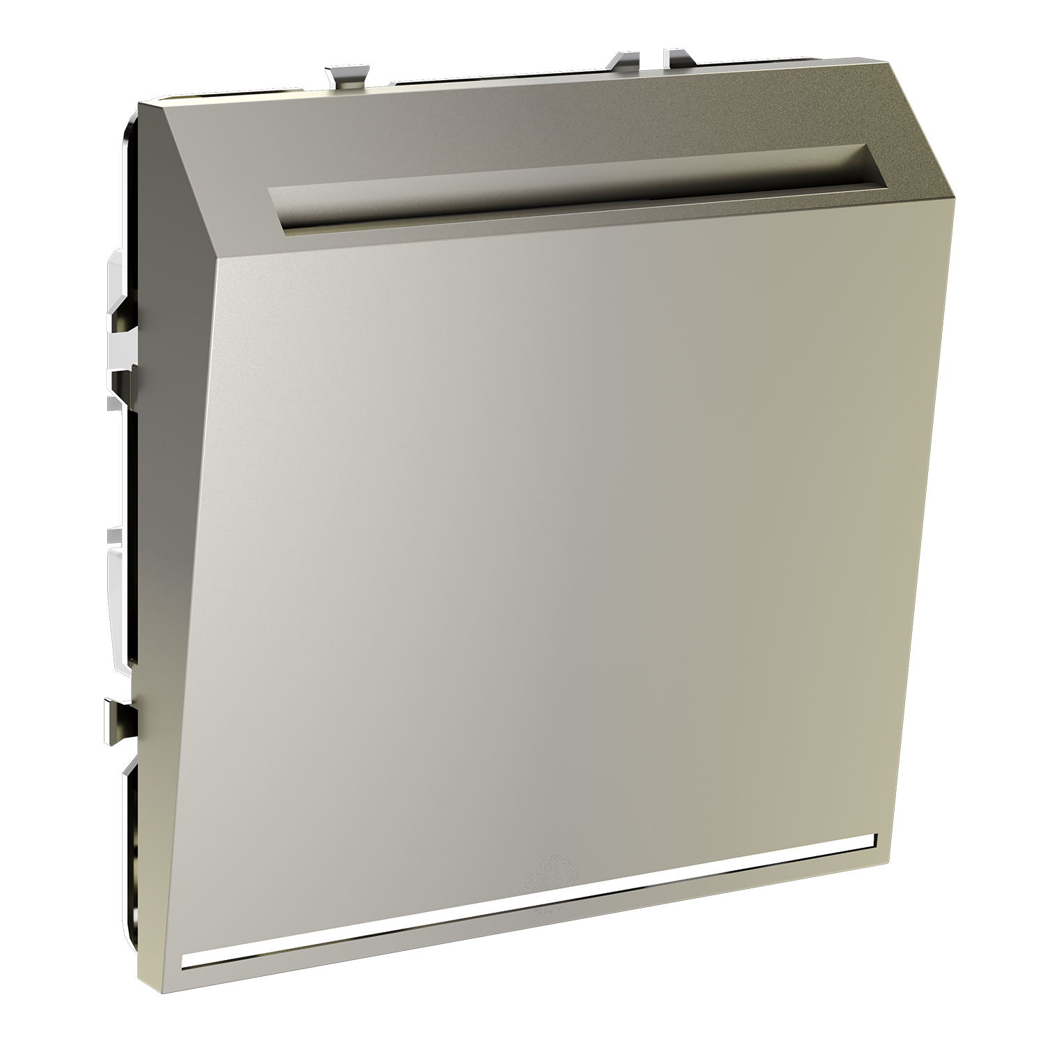 Выключатель встраиваемый S70 карточный 16А, шелк Voltum VLS010704