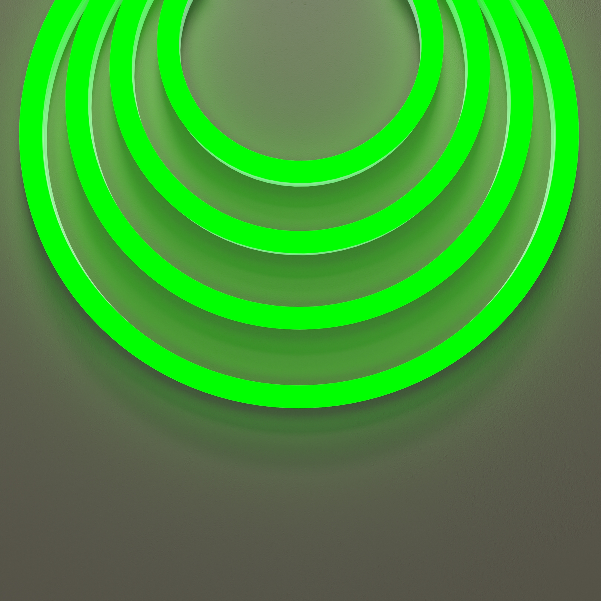 Гибкий неон 25x13 220В 8W/м Green IP65 50м Maytoni 201234, цена за катушку