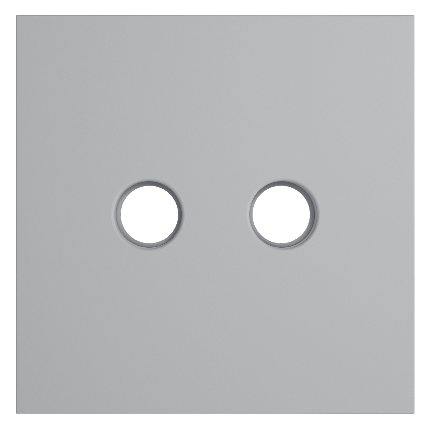 Накладка для розетки телевизионной оконечной TV+SAT, S70, серый Voltum VLS001616