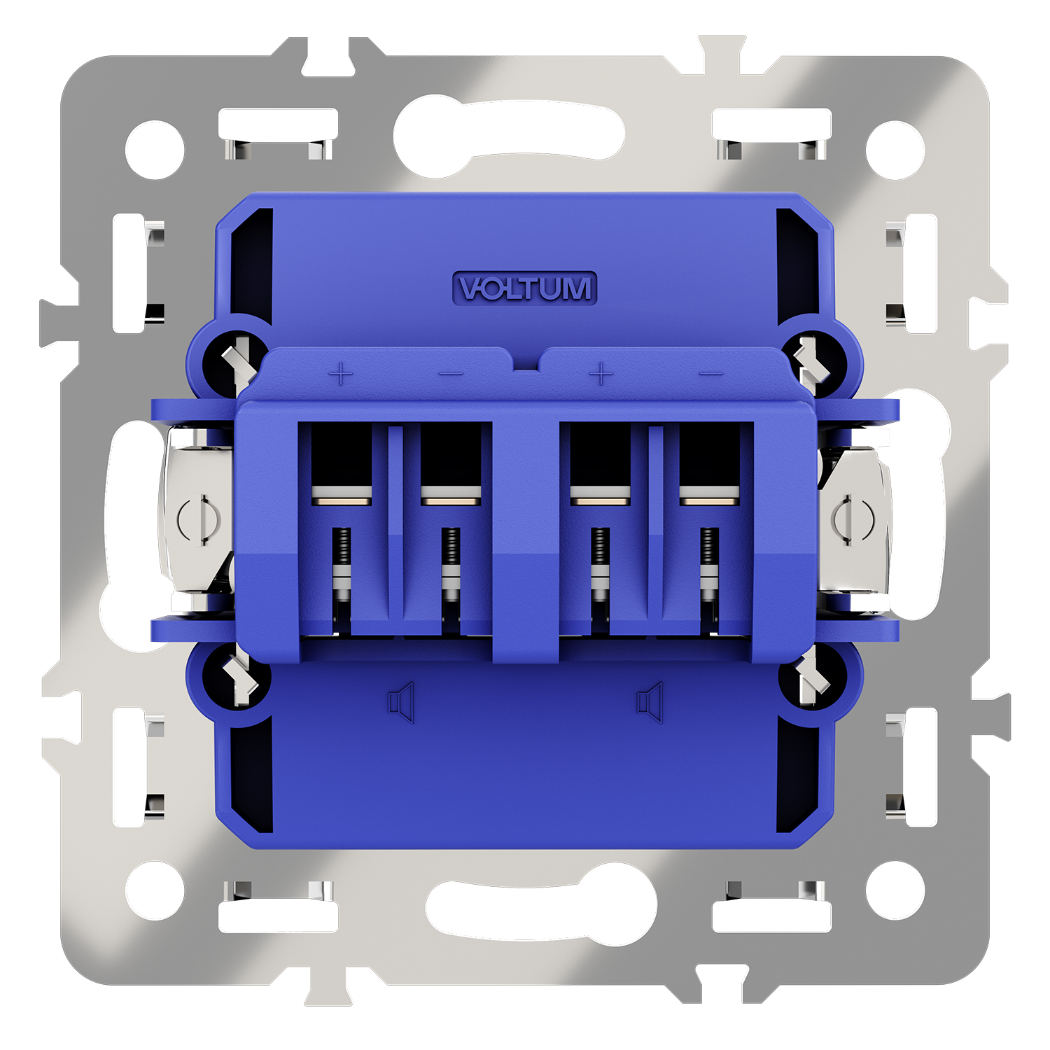 Механизм розетки акустической 4-местной, S70 Voltum VLS0603M