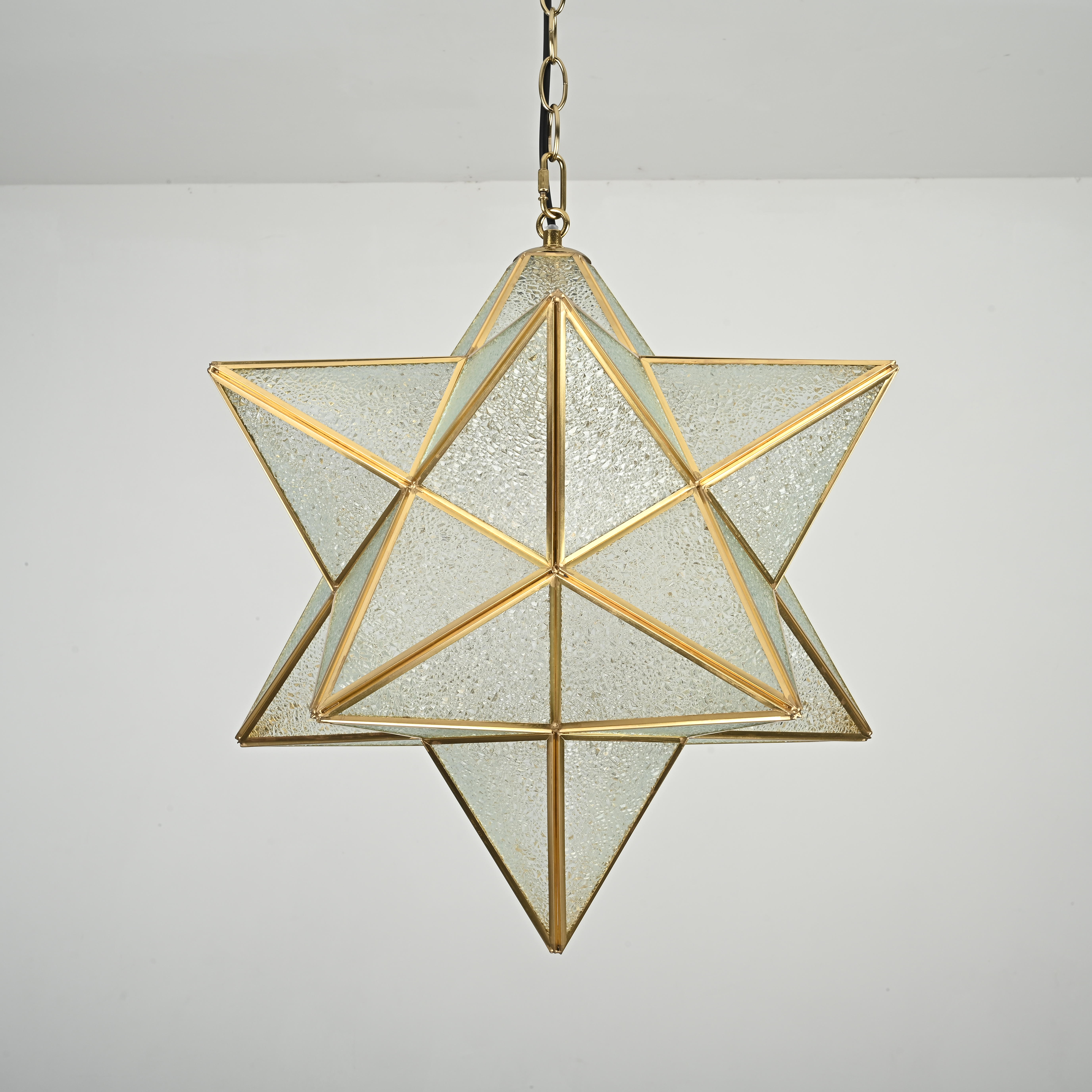 Подвесной светильник Star Effervescent D50 50*50*52 см, 1*E27*60W, ImperiumLoft 40.225, Золотистый