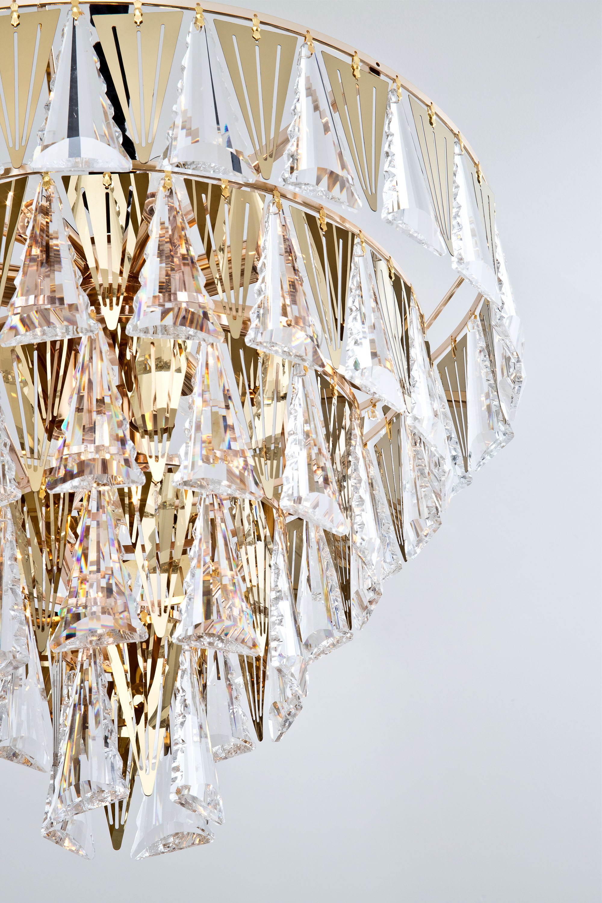 Подвесная люстра 50*50*87 см, Е14 11x40W, Золото MODELUX ML.313.11 GD