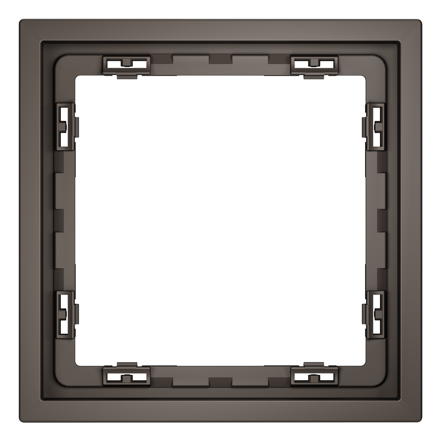 Рамка пластиковая S70 на 1 пост, капучино Voltum VLS100114