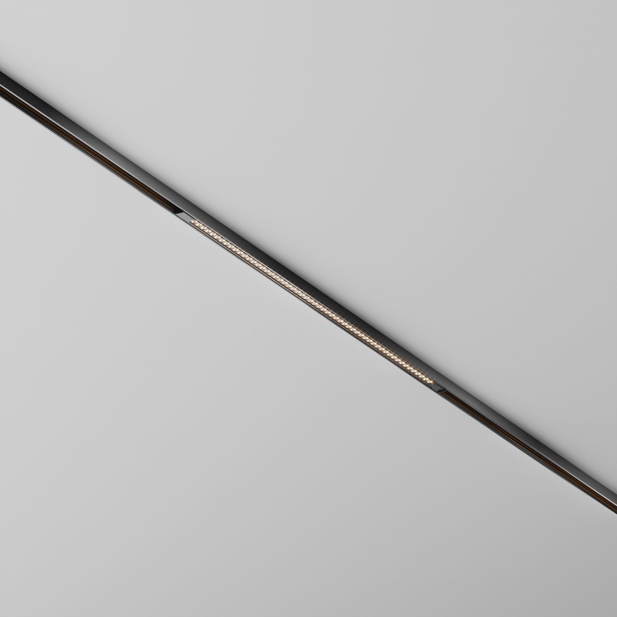 Трековый светильник Points Exility X 4000K 12Вт 40° 61*1*-1 см, *LED*12W, 1290K, Maytoni Technical  TR241-2-12W4K-B, Черный