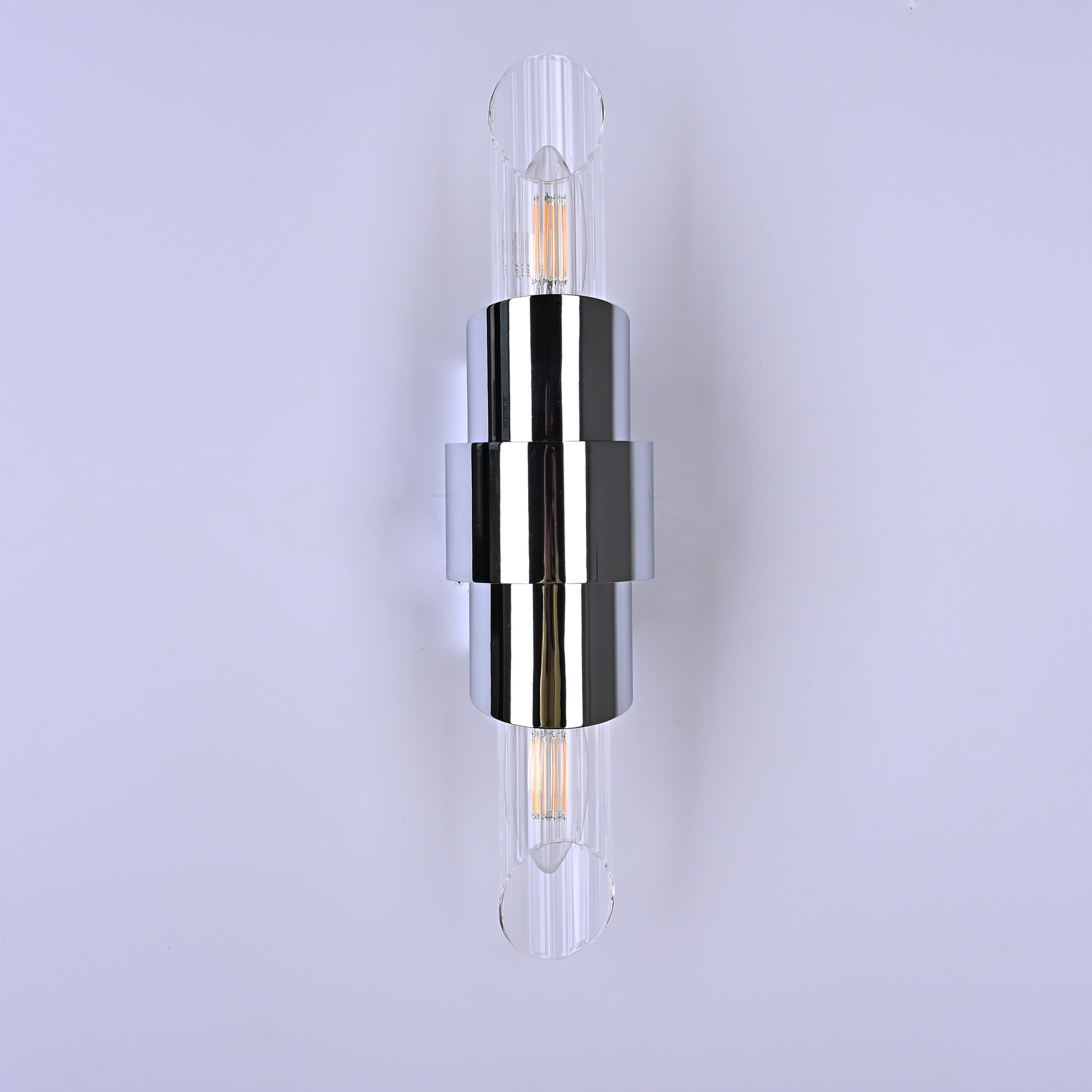 Бра Tycho Mini Wall Light Silver 5,5*9*40 см, 2*E14*40W, ImperiumLoft 44.723, Серебристый