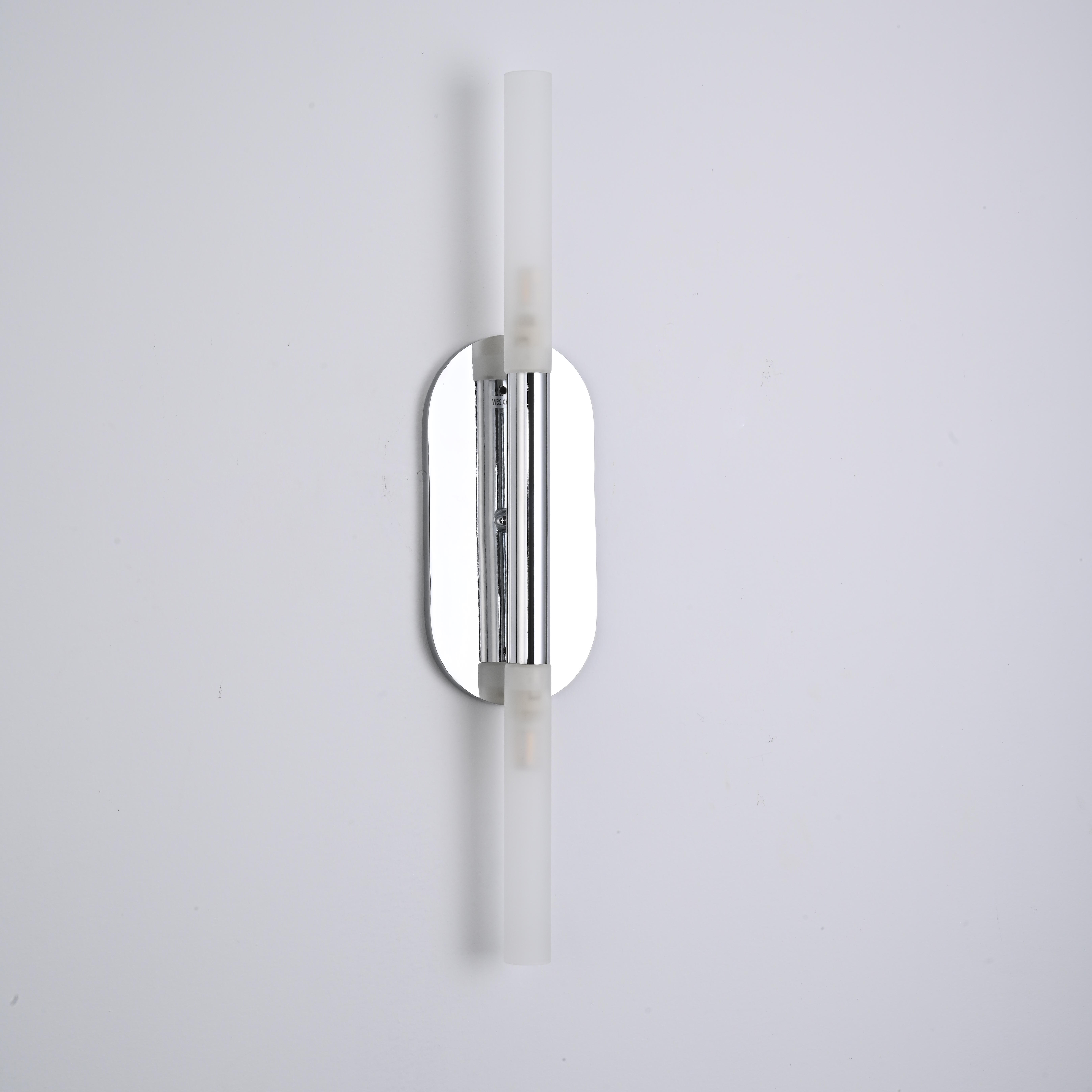 Бра Rousseau Medium Vanity Chromium 7*10*55,8 см, 2*G9*40W, ImperiumLoft 190588-22, Хром