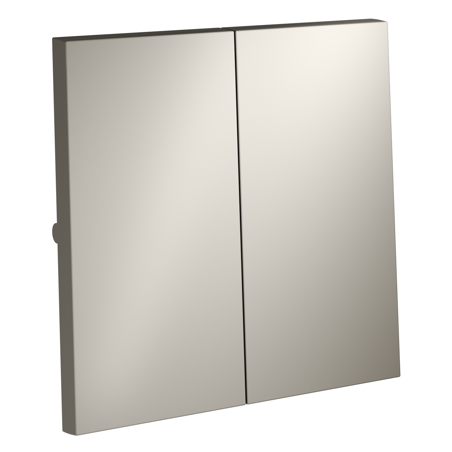 Клавиши для выключателя/переключателя двухклавишного, кашемир Voltum S70 VLS000303, Пластик Soft touch