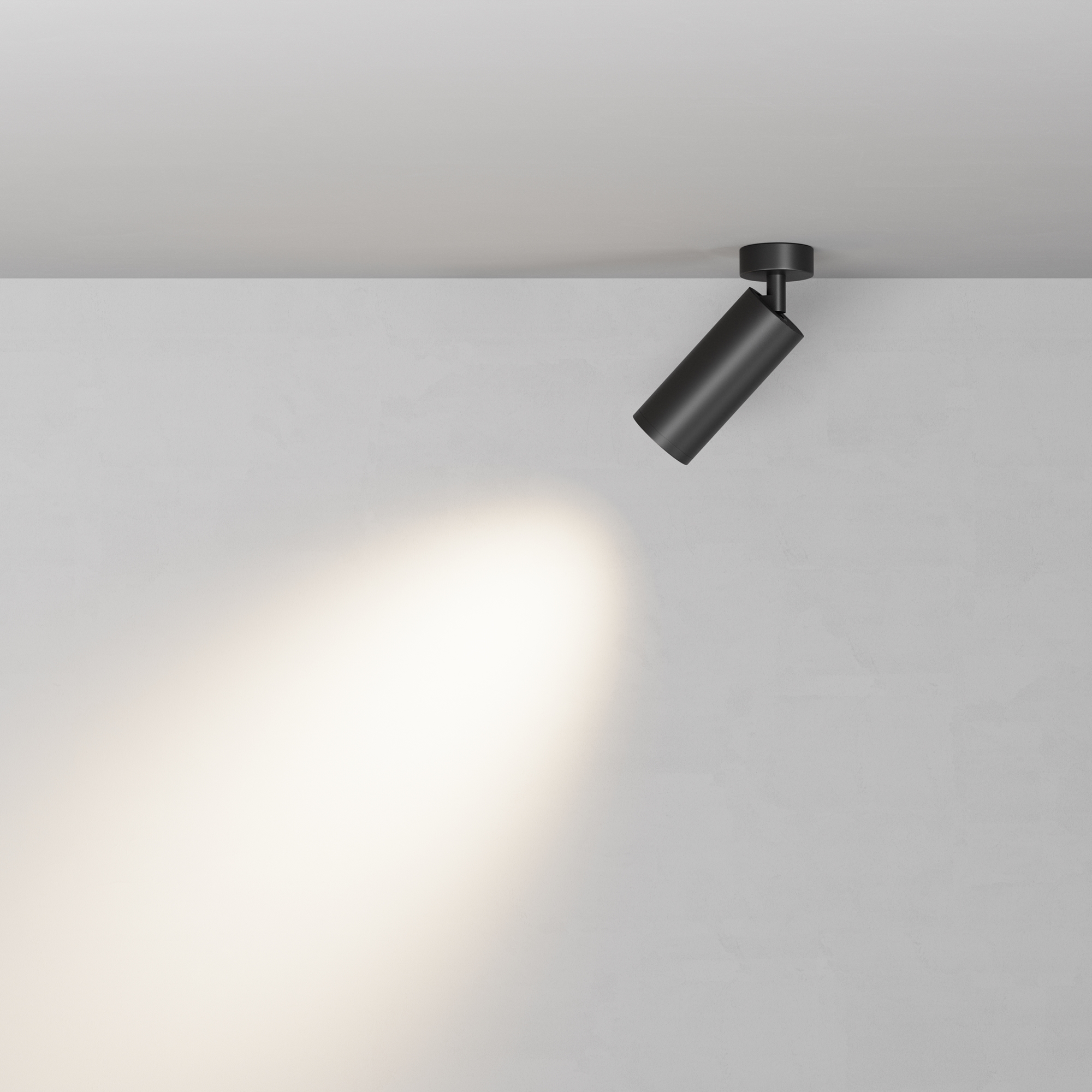 Светильник *5,5*-16,5 см, 1*GU10*10W, Maytoni Technical Focus C017CW-01B-N, Черный