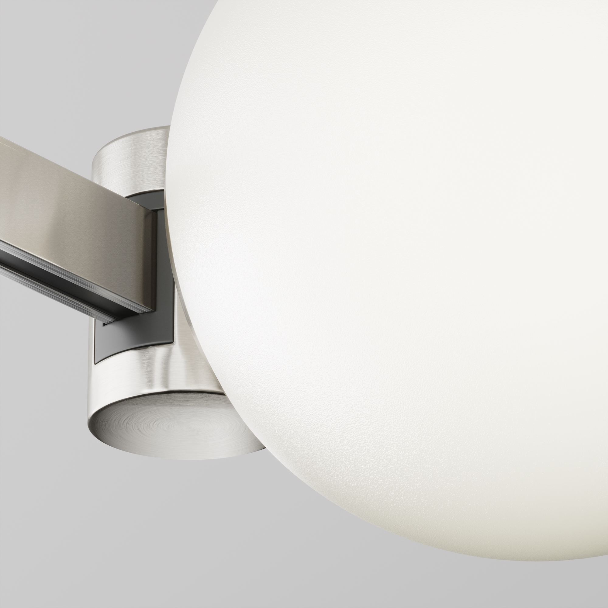 Трековый светильник 12,4*10*-10 см, *LED*5W, 4000K, Maytoni Technical Luna TR229-1-5W4K-PT, Платина
