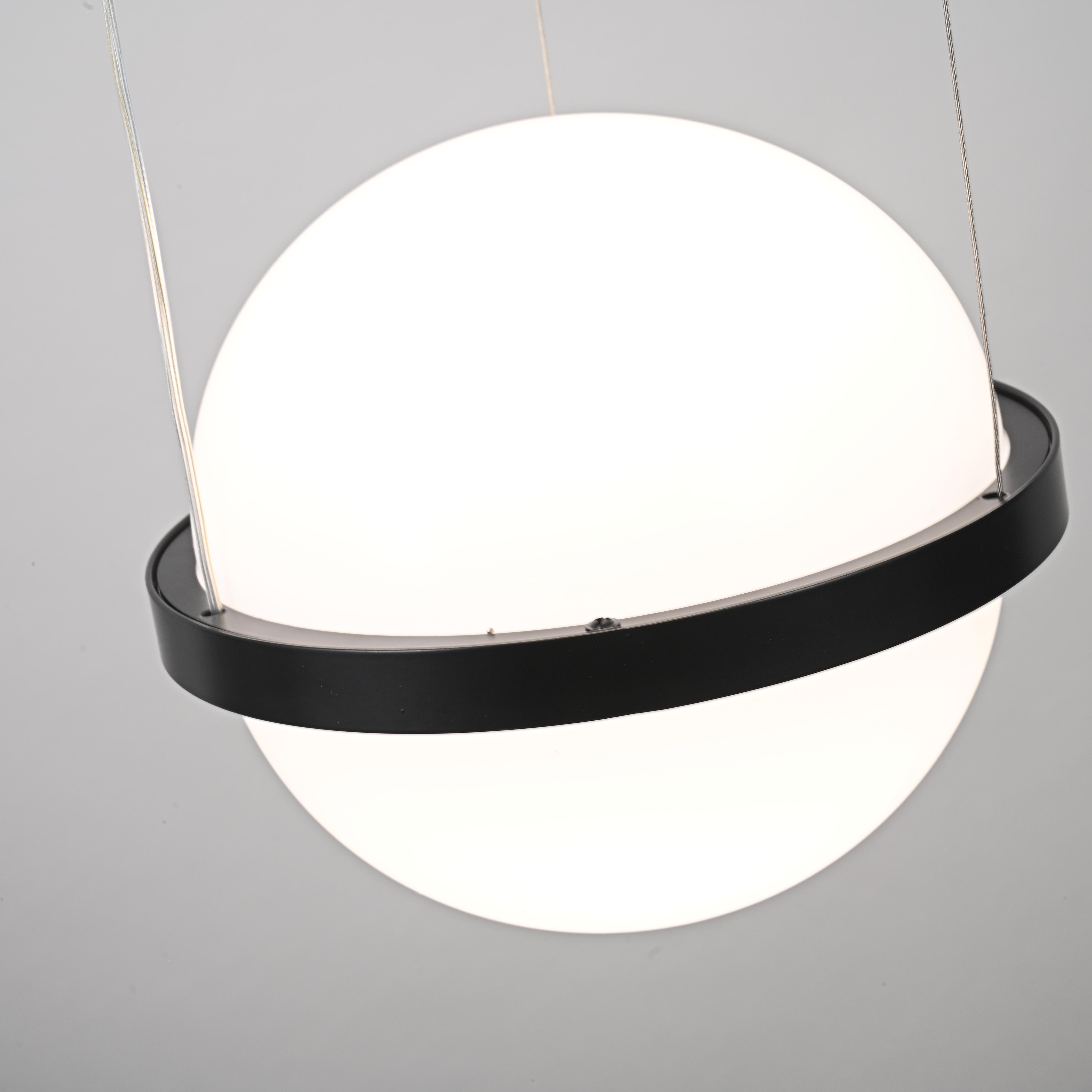 Подвесной светильник PALMA Wall lamp 2 шара 20*20*250 см, 2*G9*40W, ImperiumLoft 22.93727, Серый