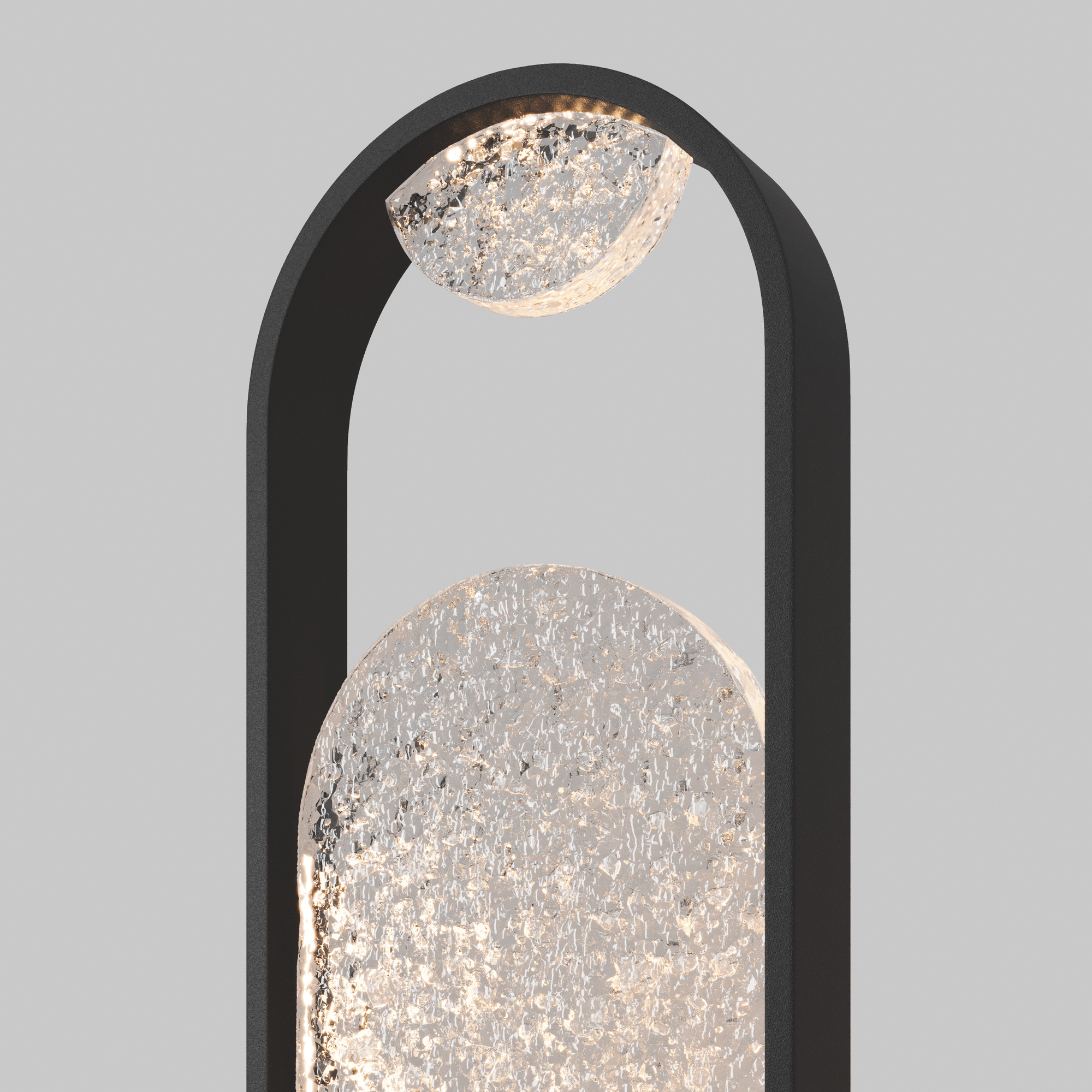 Ландшафтный светильник 4*17*-75 см, *LED*12W, 3000K, Maytoni Анима O535FL-L12B3K, Черный