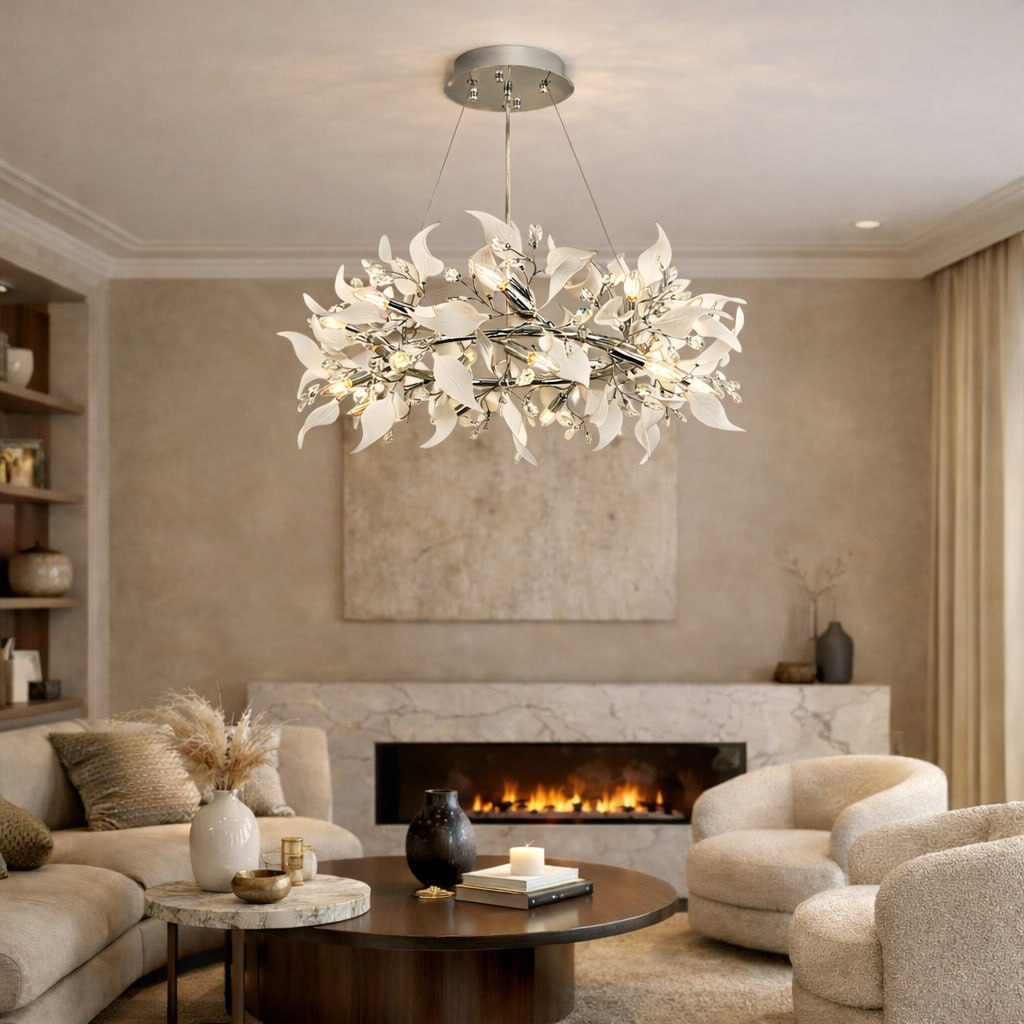 Люстра *100*56 см, Е14*40W, Modelux  ML.6808.1000P CR, Хром