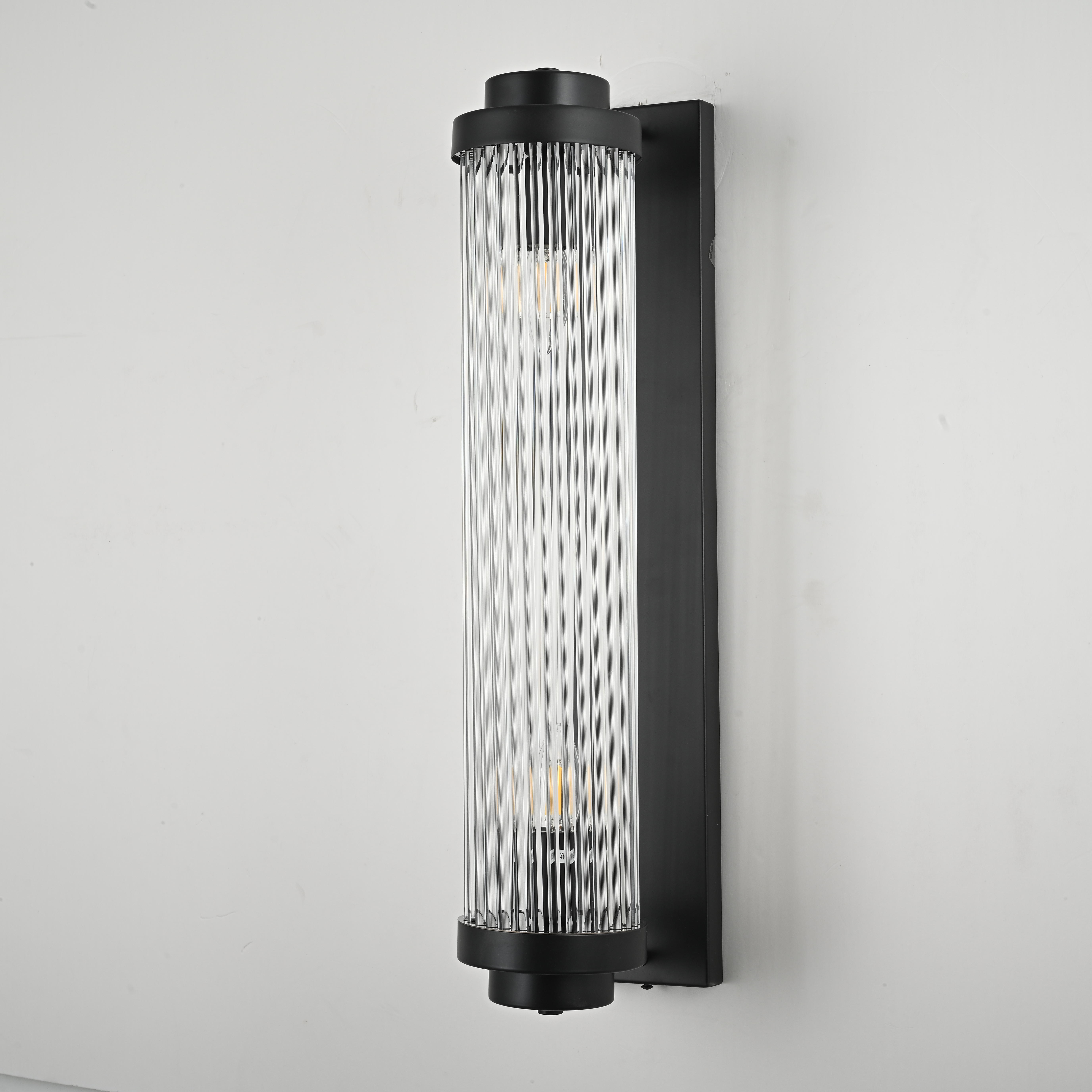 Бра Kiosk Black 60 12*12*60 см, 2*E14*40W, ImperiumLoft 44.683-0, Чёрный