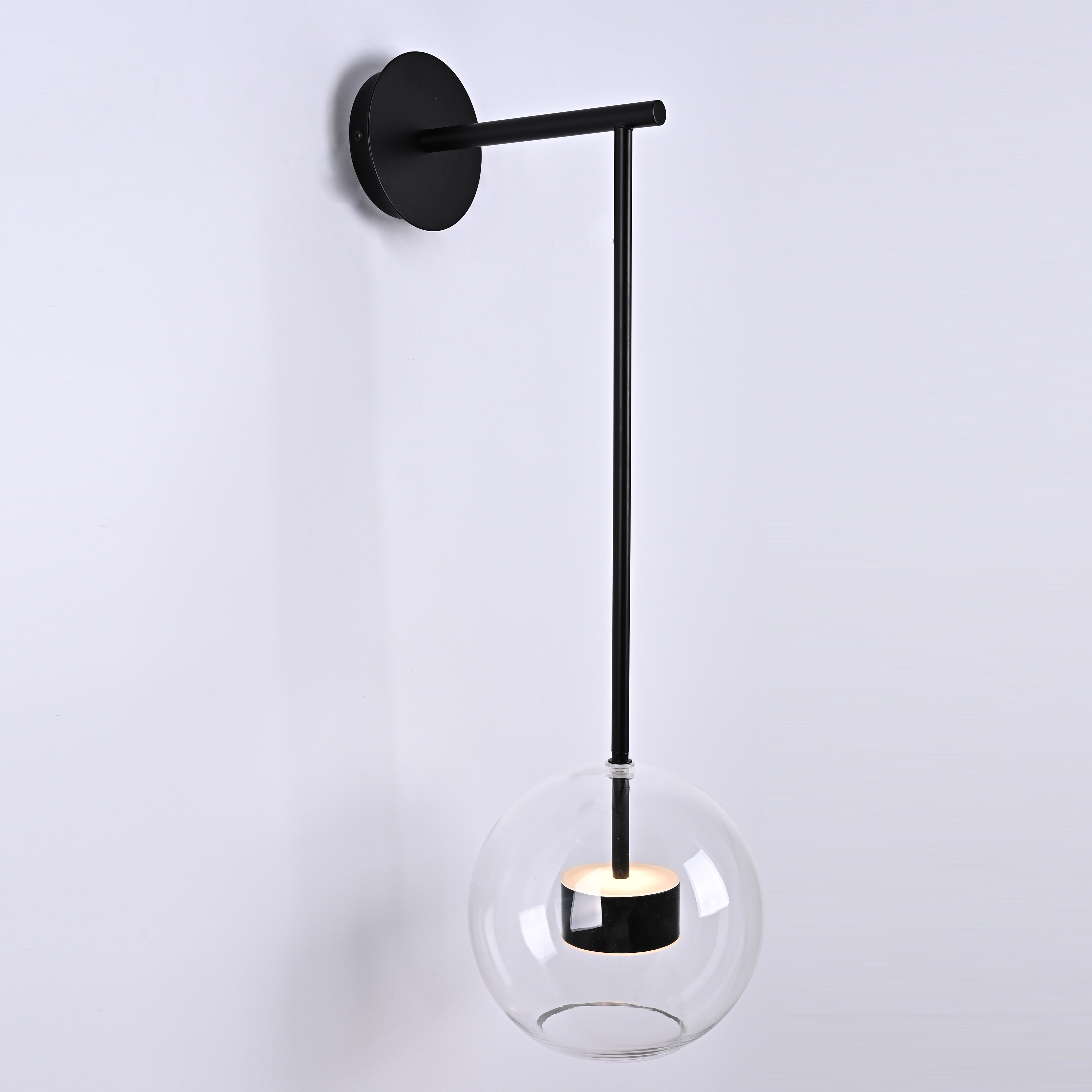 Бра BUBBLE B WALL Black 22*20*62 см, 1*LED*5W, 3000K, ImperiumLoft BUBBLE-B-WALL01, Чёрный
