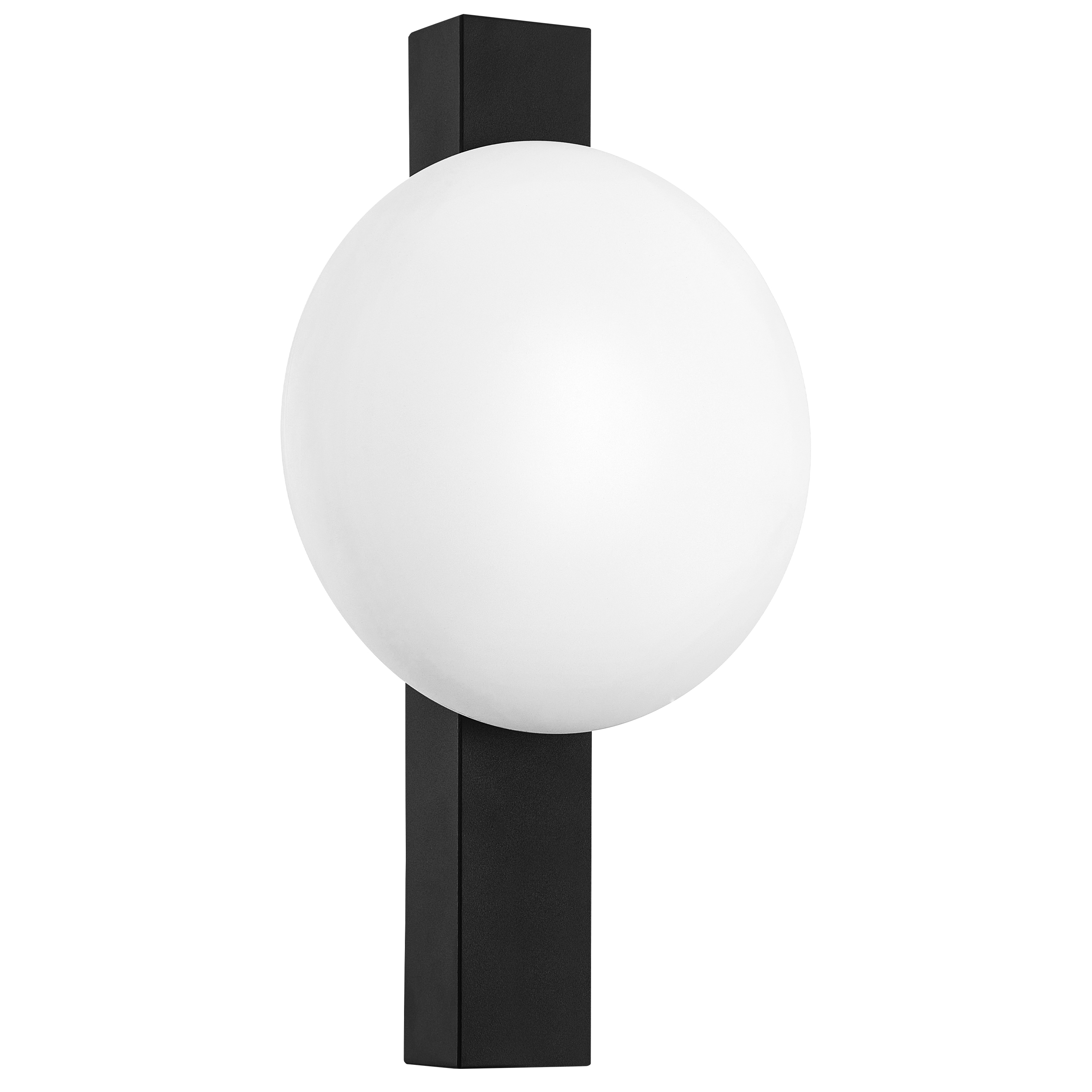Бра 8,6*16,5*30 см, *7W, 3000K, Lightstar Snodo 810587, Черный