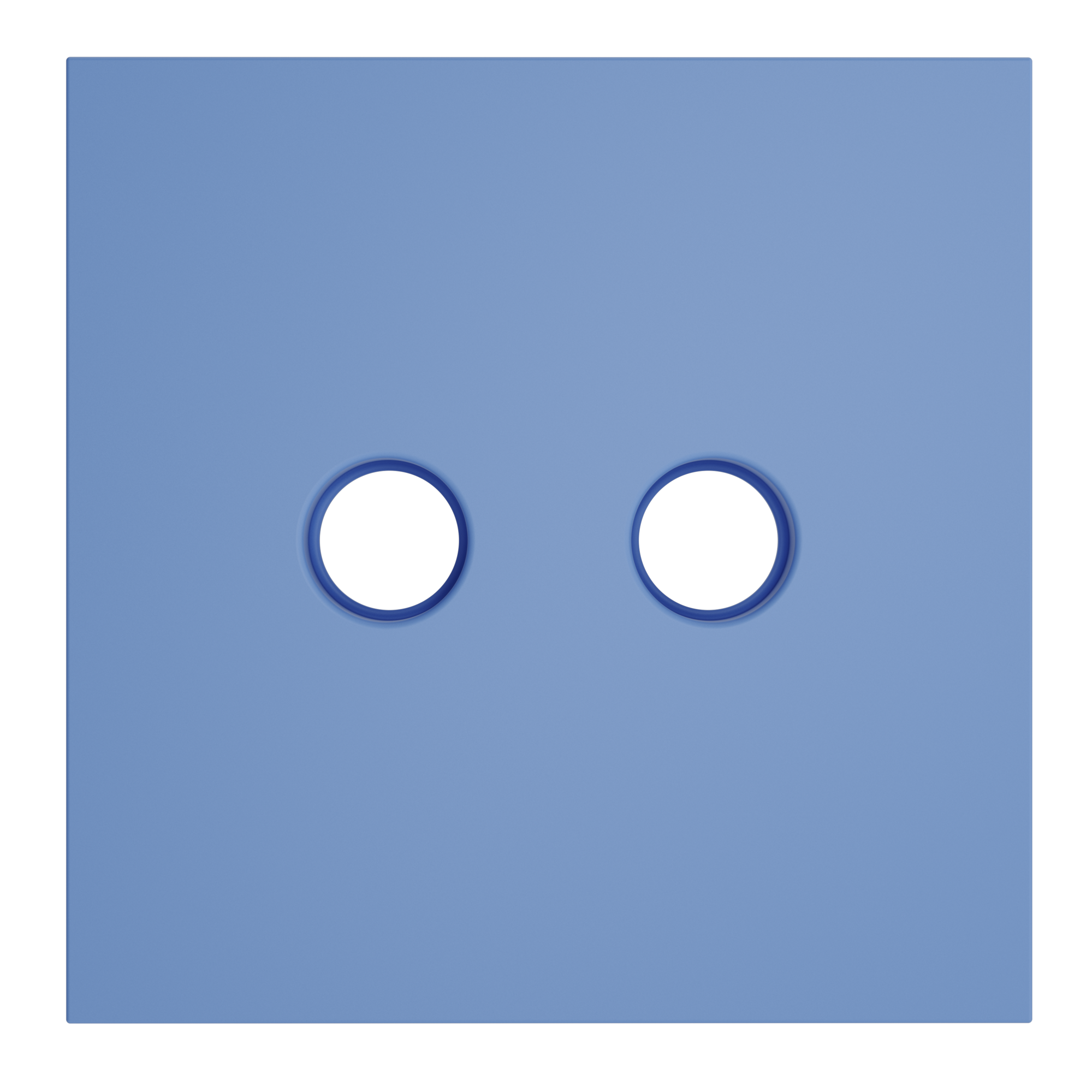 Накладка для розетки телевизионной оконечной TV+SAT, S70, деним Voltum VLS001615