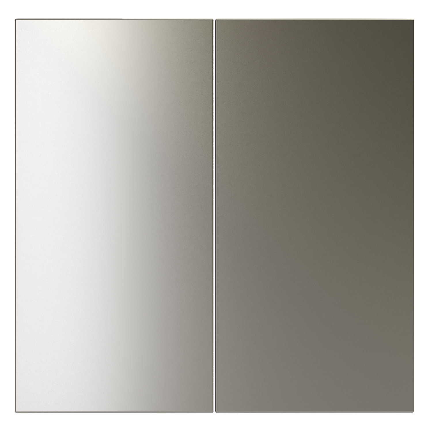 Клавиши для выключателя/переключателя двухклавишного, шелк Voltum S70 VLS000304, Пластик Soft touch