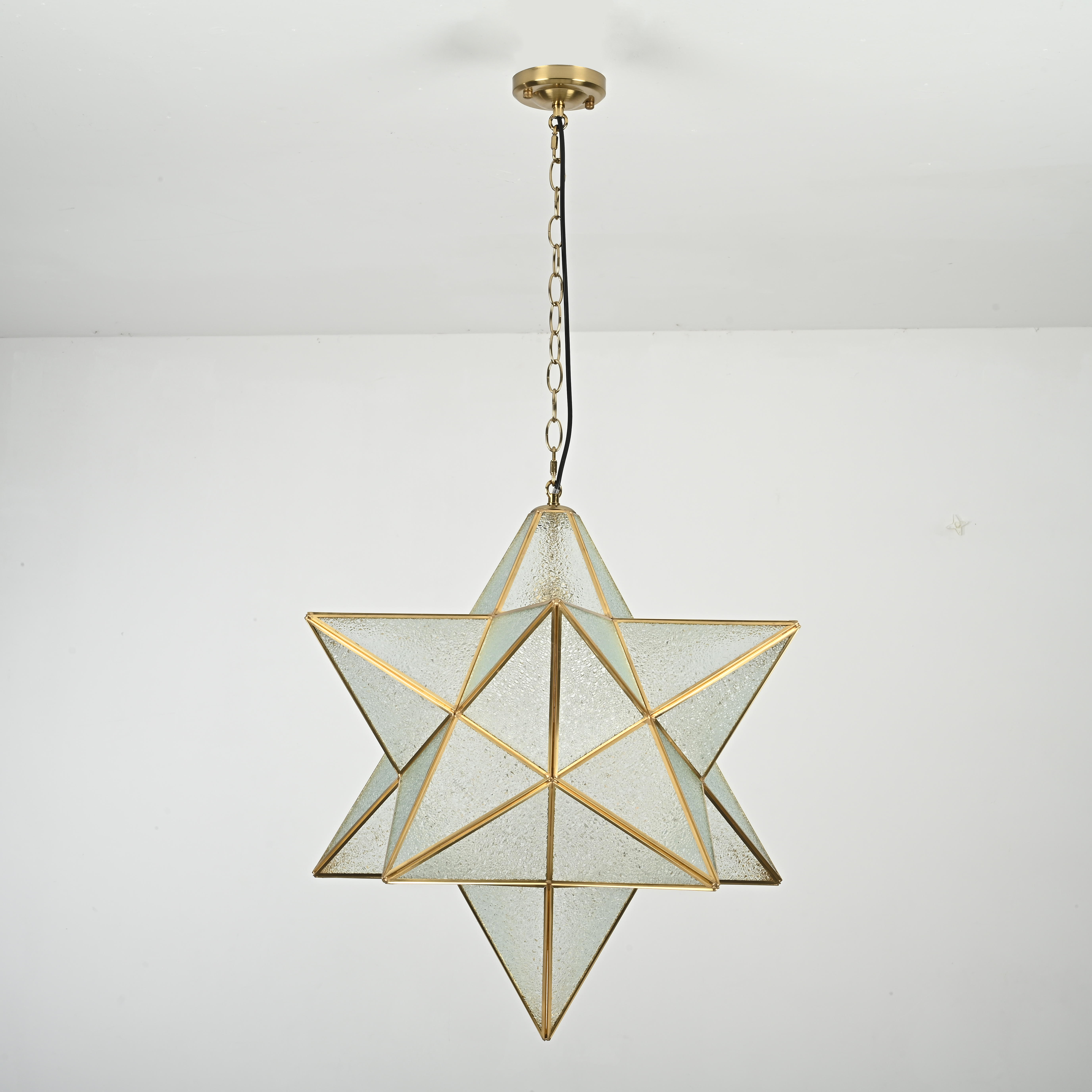 Подвесной светильник Star Effervescent D60 60*60*62 см, 1*E27*60W, ImperiumLoft 40.225, Золотистый