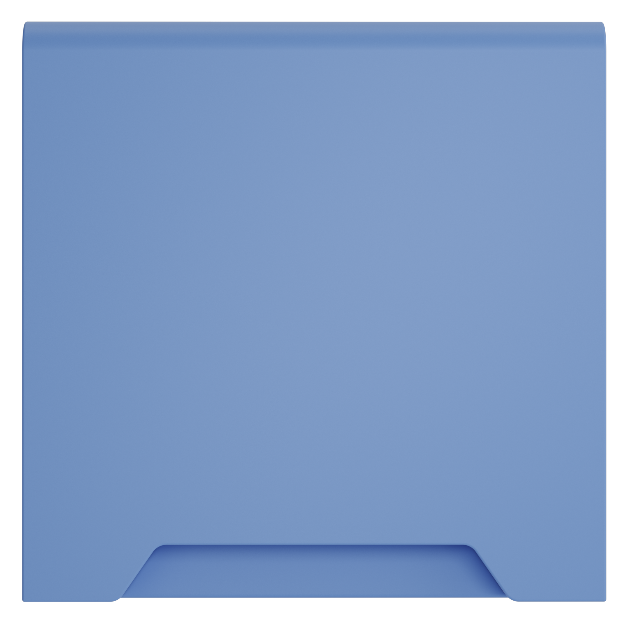 Накладка для розетки с заземлением, защитными шторками и крышкой, S70, деним Voltum VLS000815