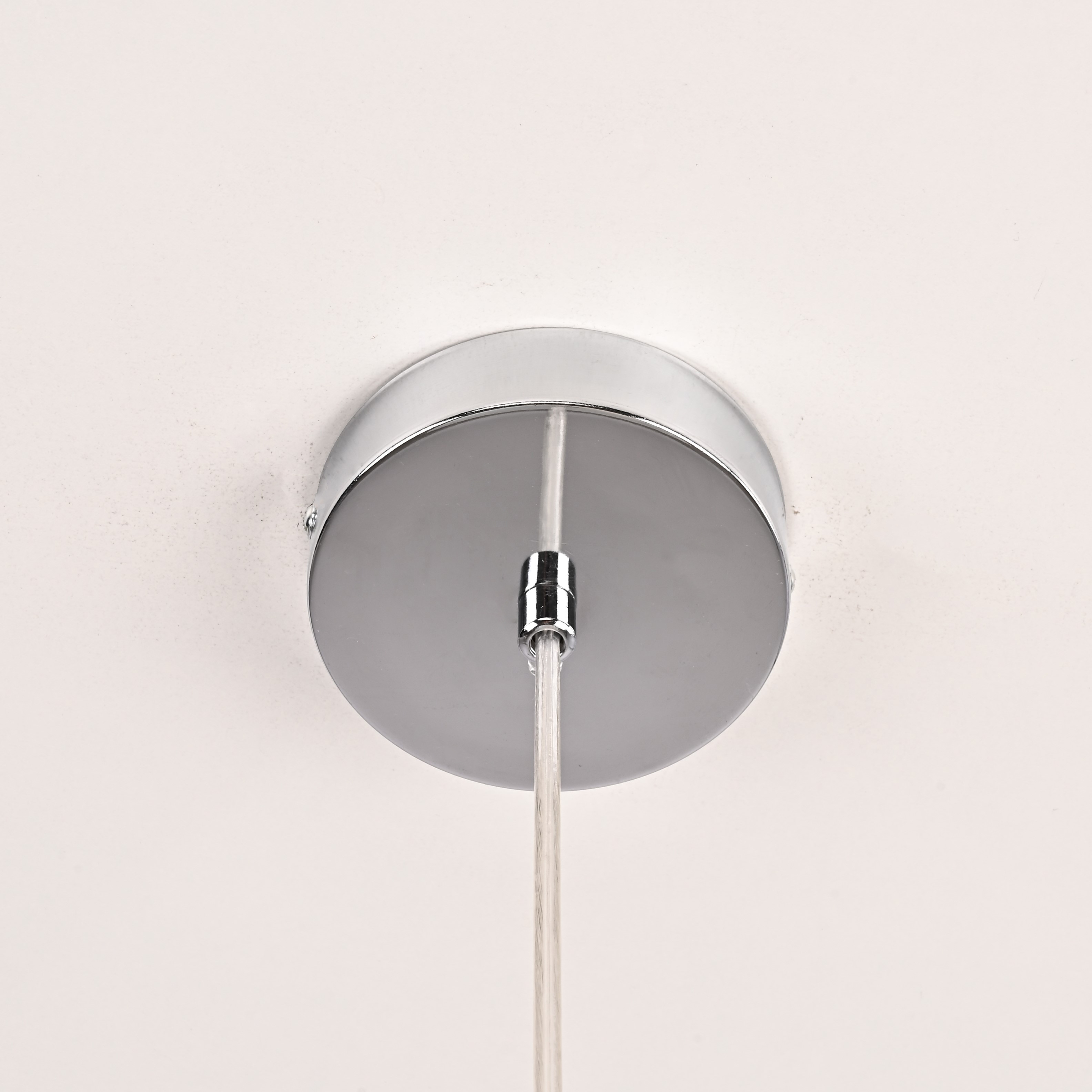 Люстра RH Utilitaire Disk Triple Pendant Silver 46*46*21 см, 3*E27*60W, ImperiumLoft 40.2341, Никель
