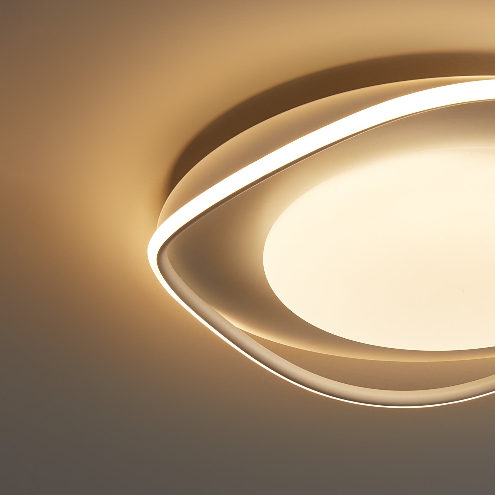 Светильник 50*50*-7,5 см, *LED*96W, Freya Мальта / Malta FR6203CL-L96W, Белый
